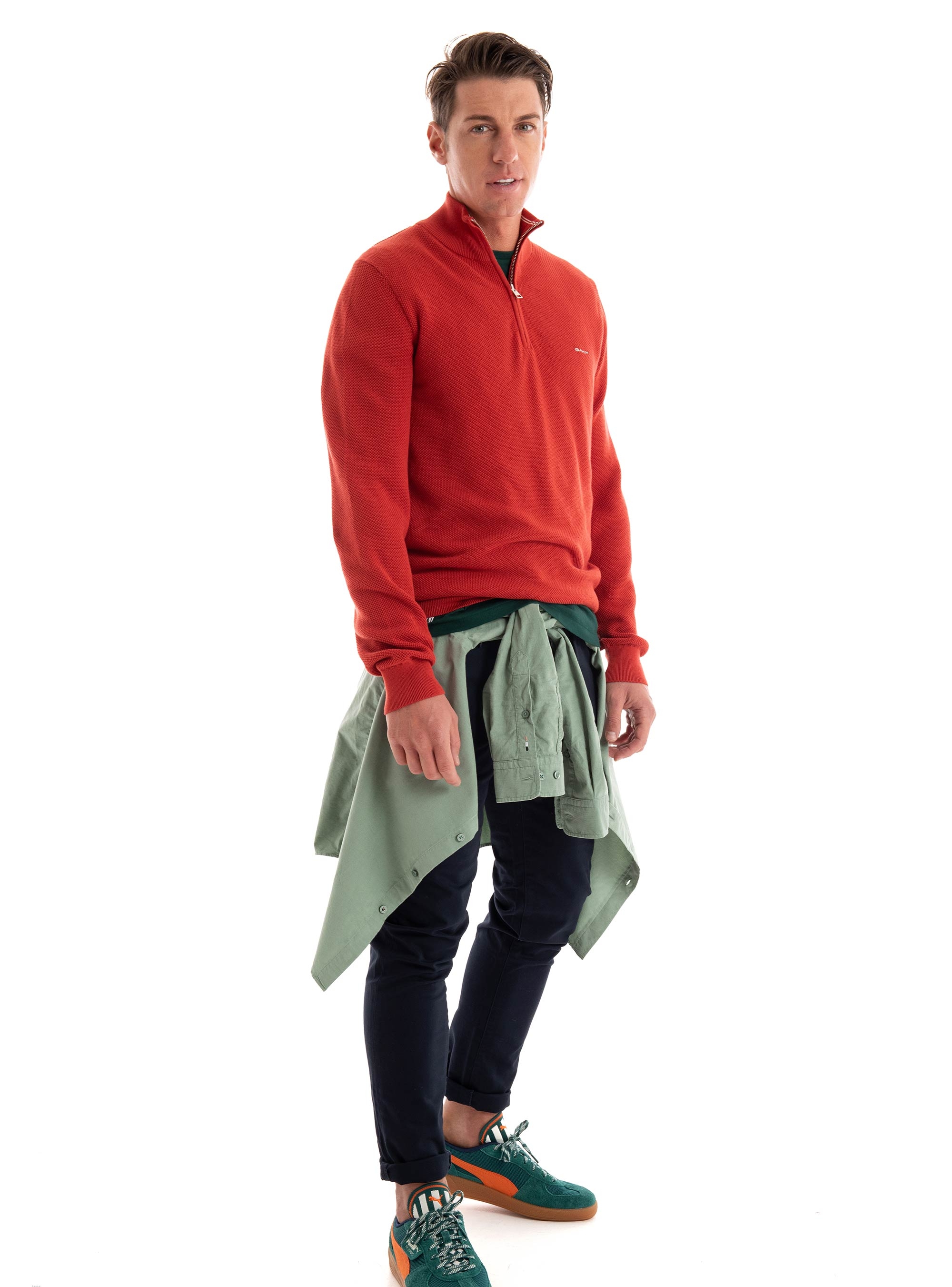 Dstrezzed Lancaster Tapered Twill Knit Pants - Dark Blue