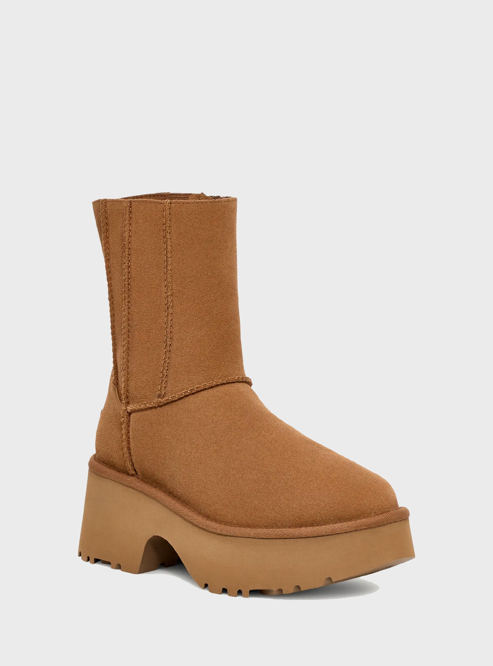 UGG Classic Twin Seam New Heights - Chestnut