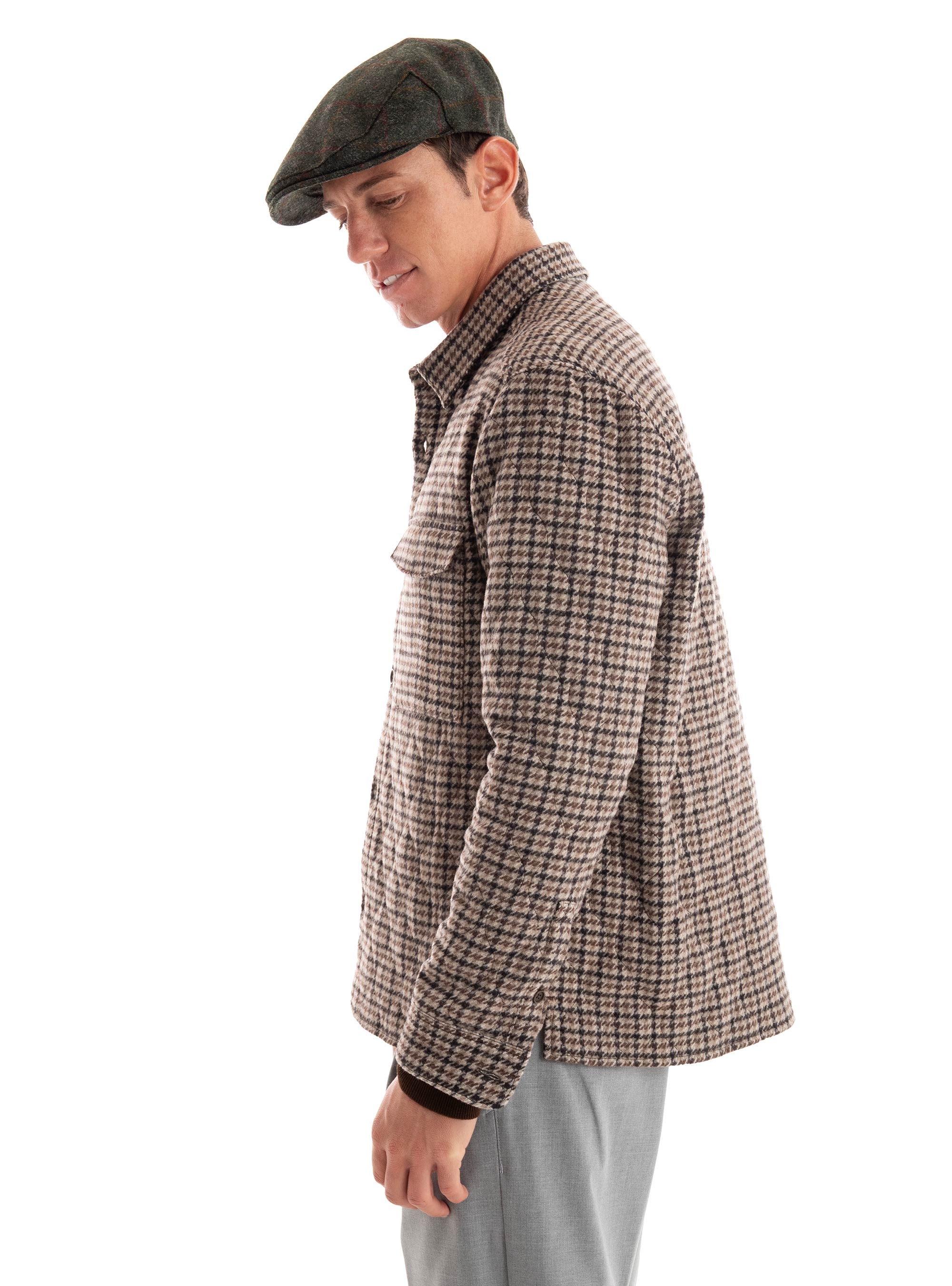 Drykorn Relaxed Fit Overshirt Gunray - Brown