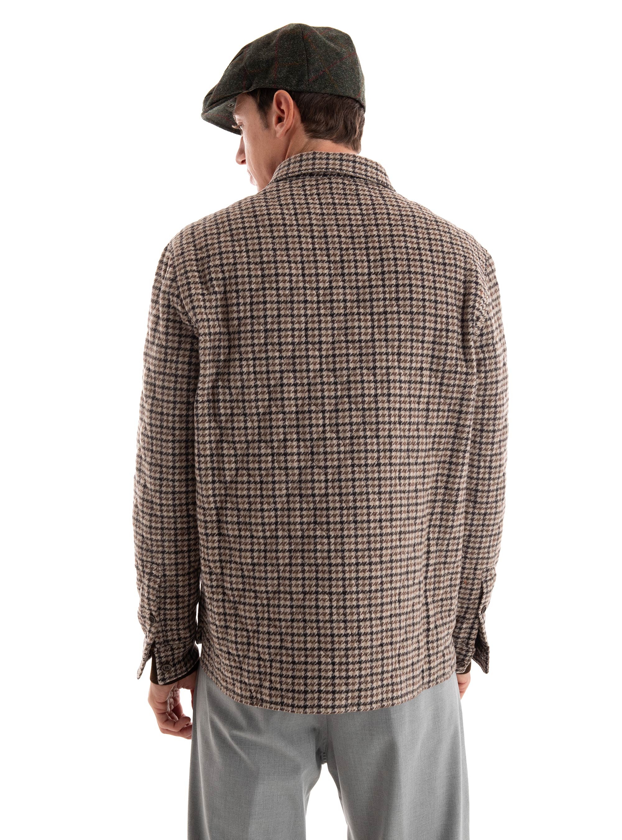 Drykorn Relaxed Fit Overshirt Gunray - Brown