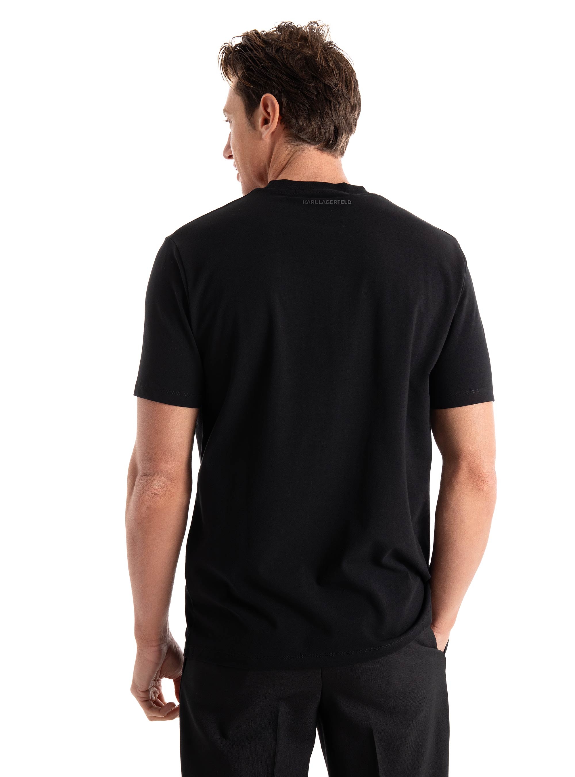 Karl Lagerfeld T-Shirt Crewneck - Black