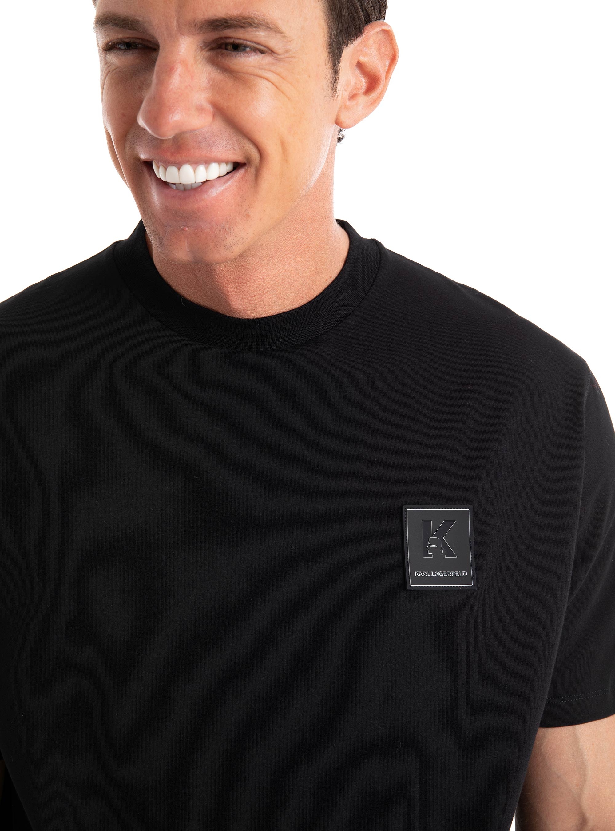 Karl Lagerfeld T-Shirt Crewneck - Black