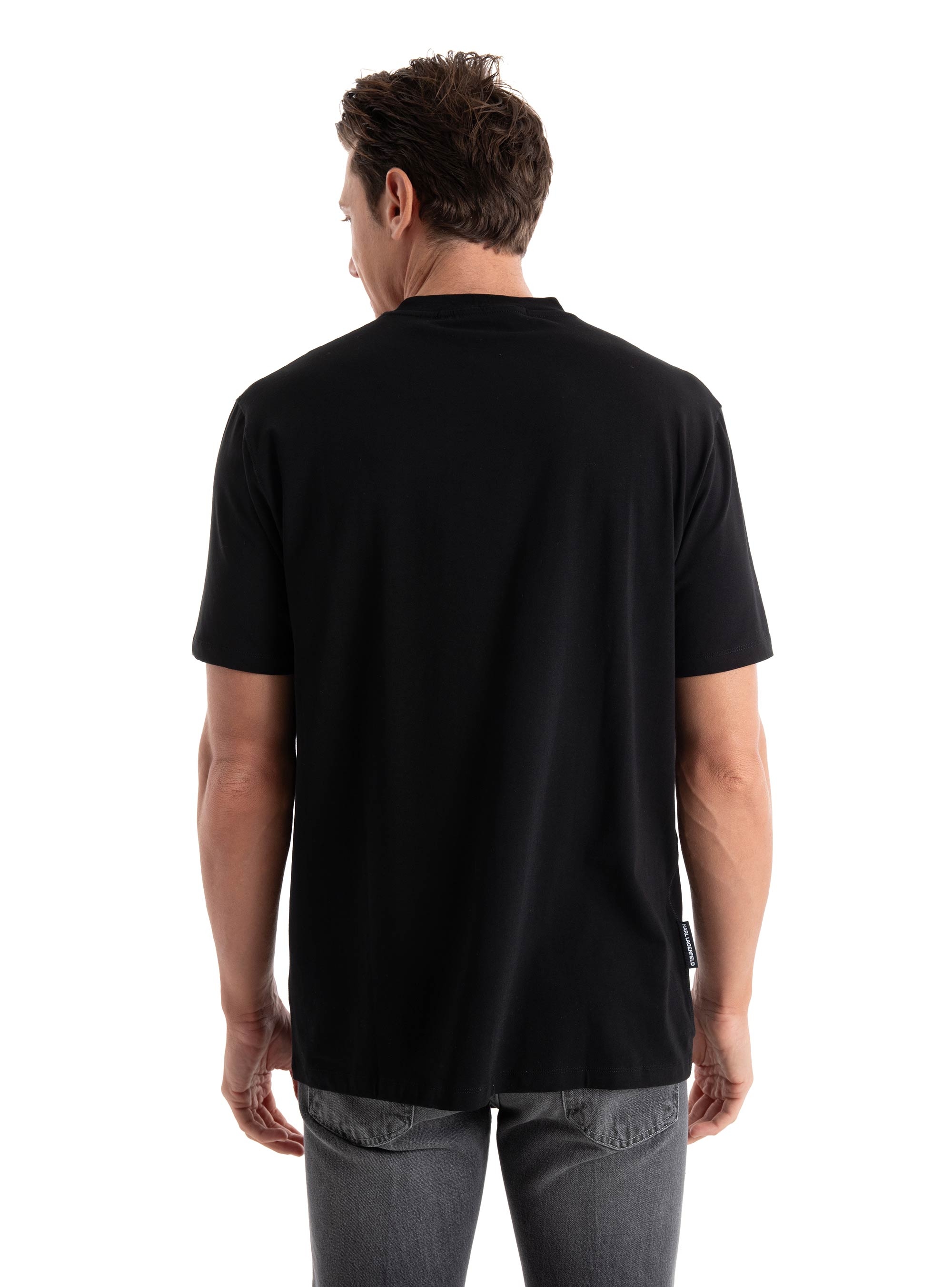 Karl Lagerfeld T-Shirt Crewneck - Black