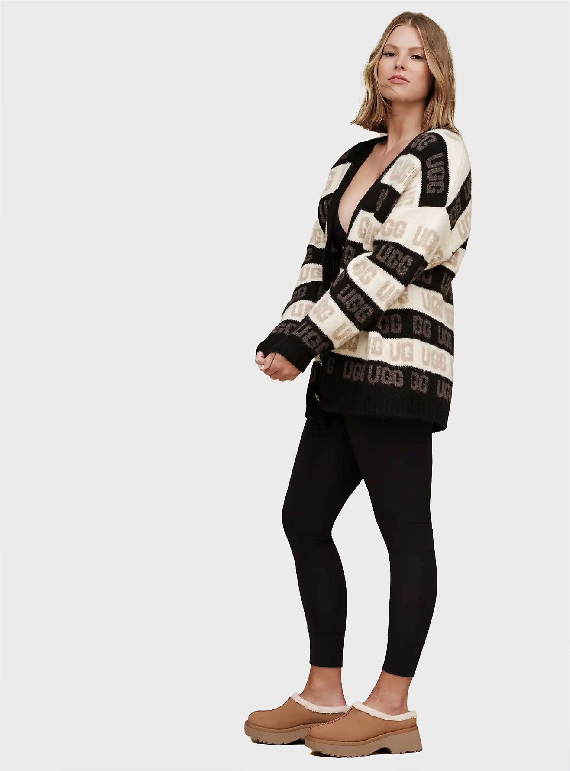 UGG New Heights Cozy Clogs - Chestnut