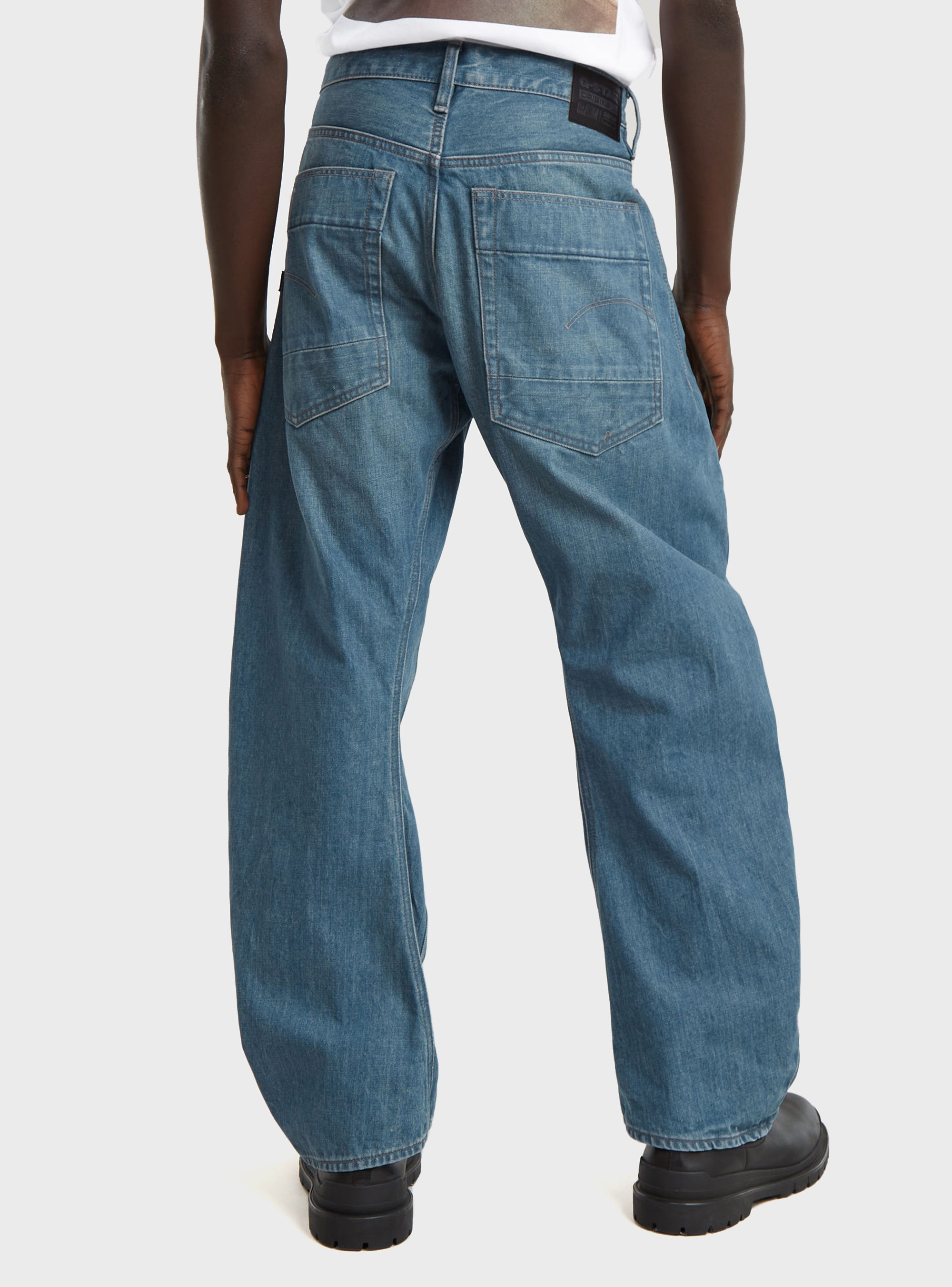 G-Star Bend 3D Loose Jeans - Medium Aged Denim