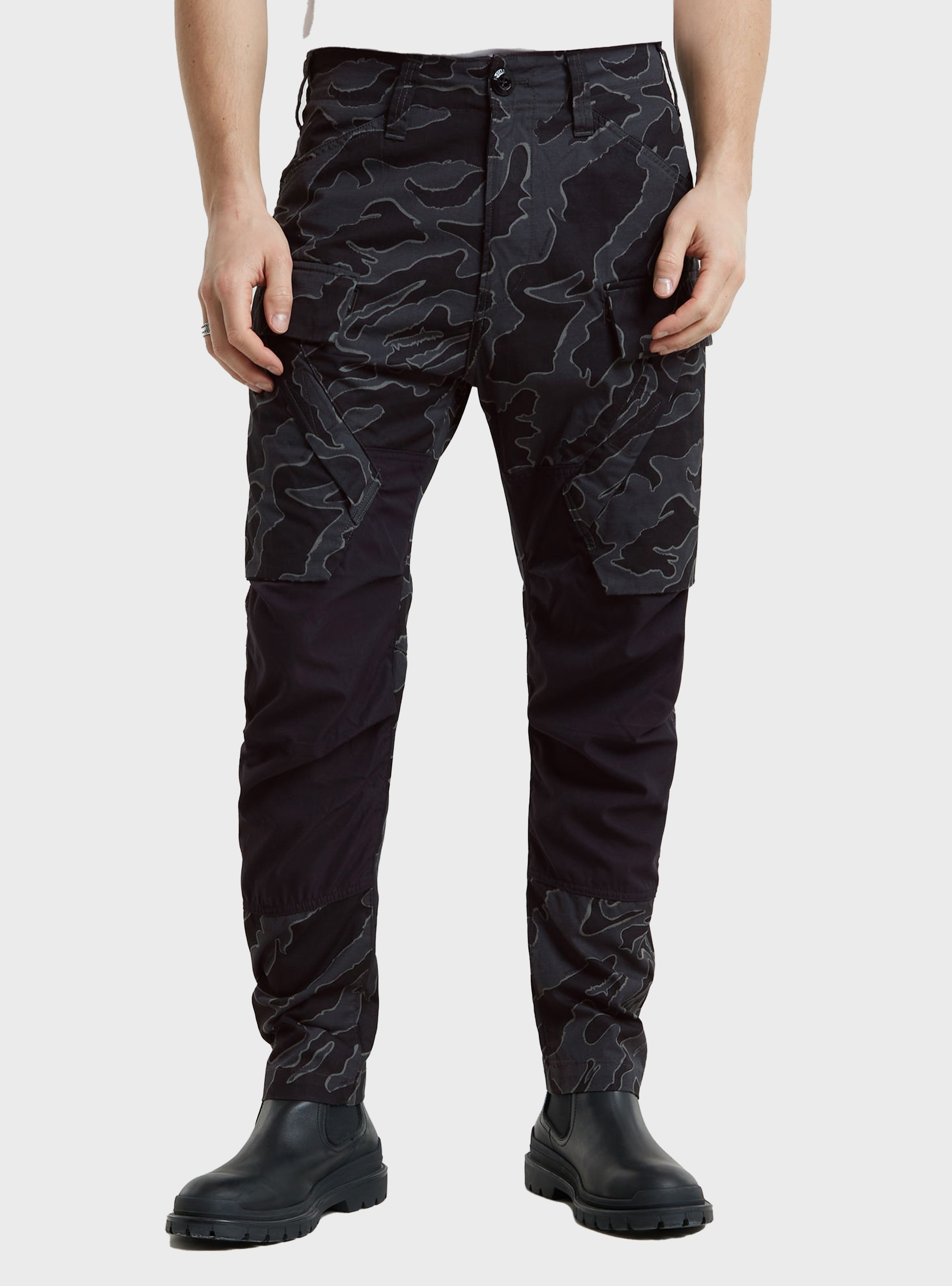 G-Star 3D Regular Tapered Cargo Pants 3.0 - Black