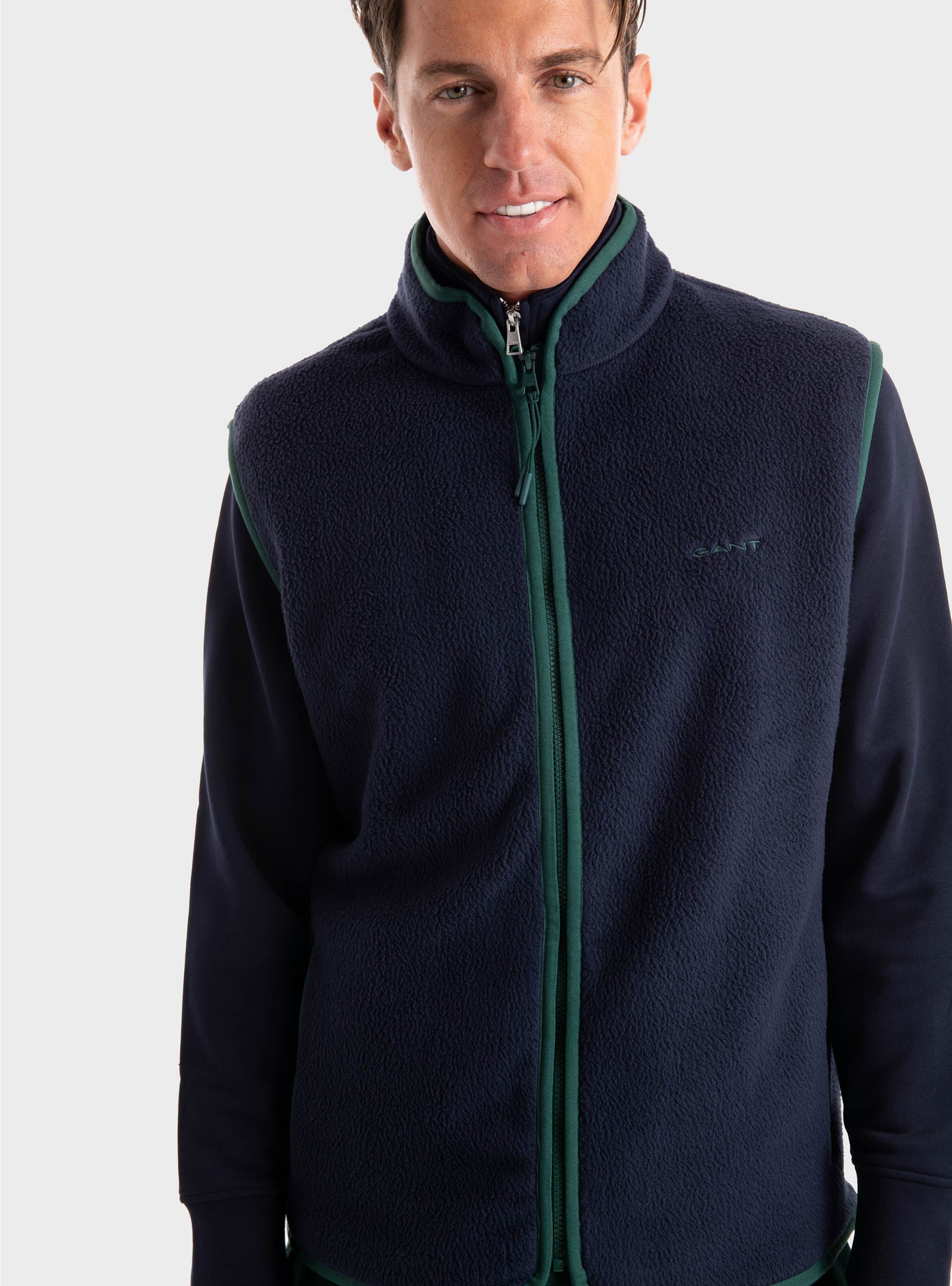 Gant Fleece Sweater - Blue