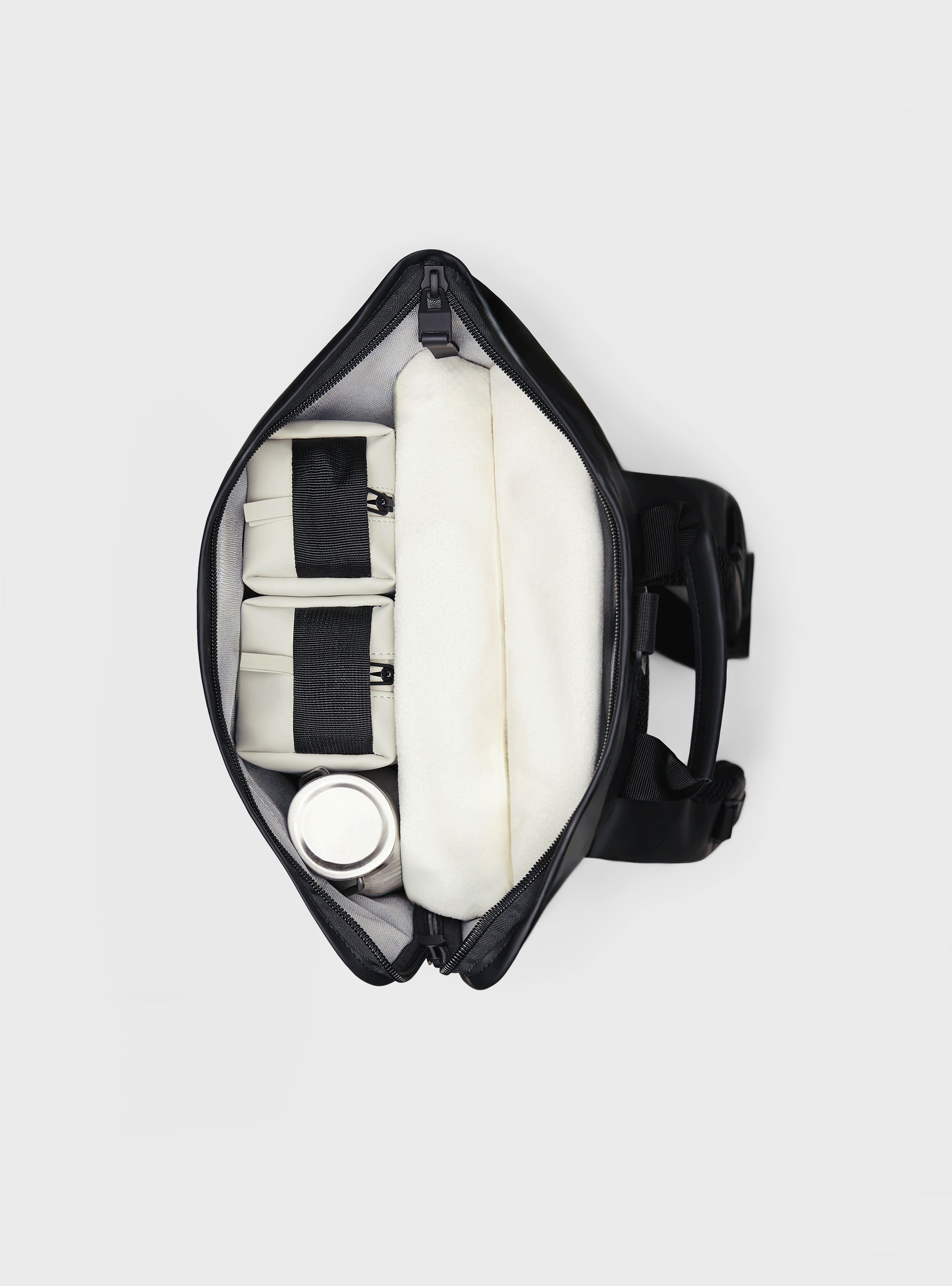 Rains Texel Moulded Backpack - Black