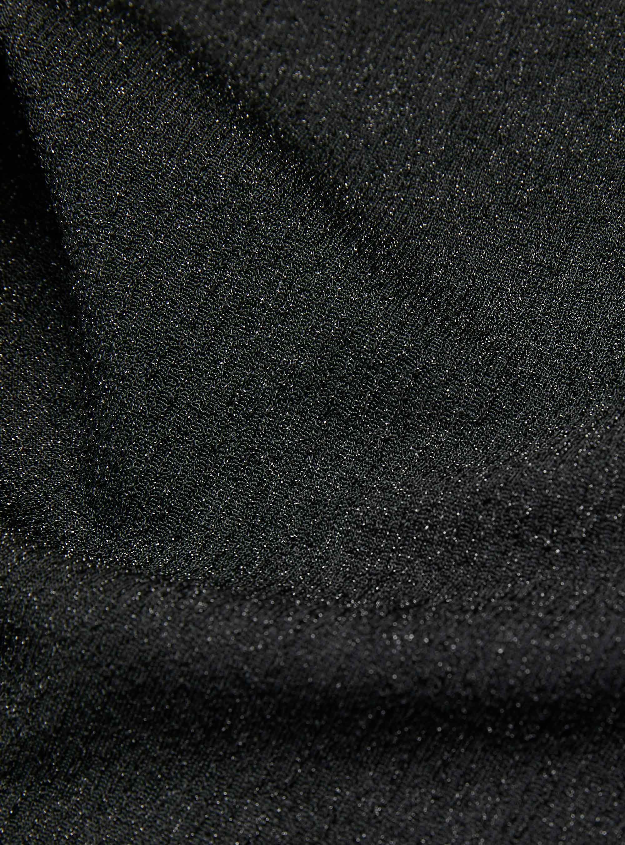 JJXX Sigga Stretch Glitter Boatneck Top - Black