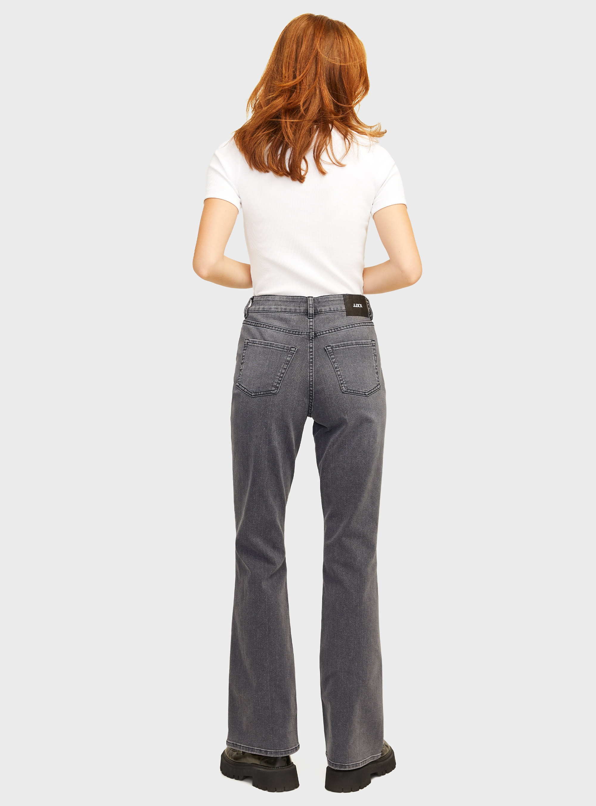 JJXX Turin Bootcut High Waist Jeans C7058 - Grey