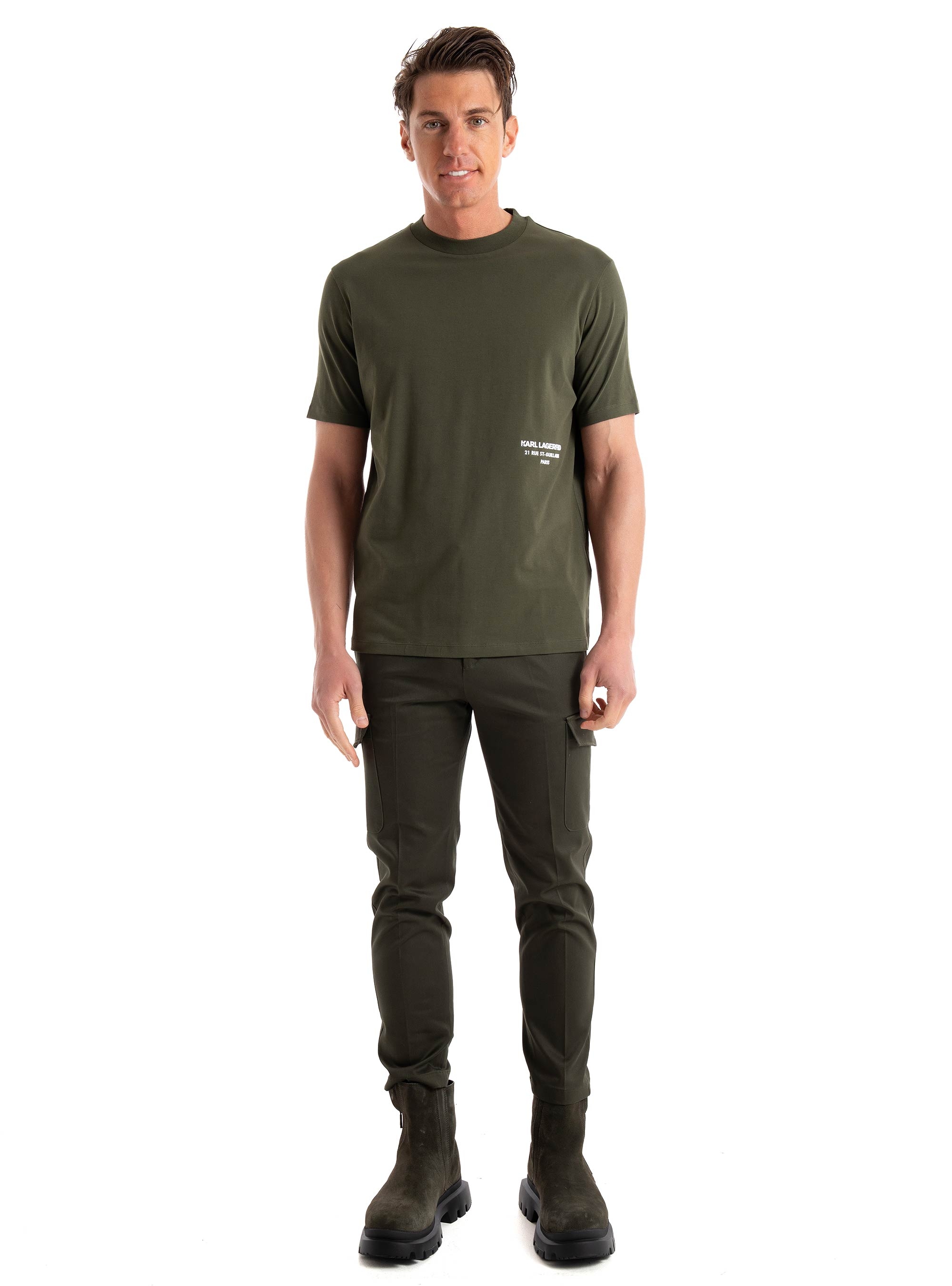 Be Able Trousers - Dark Olive Green