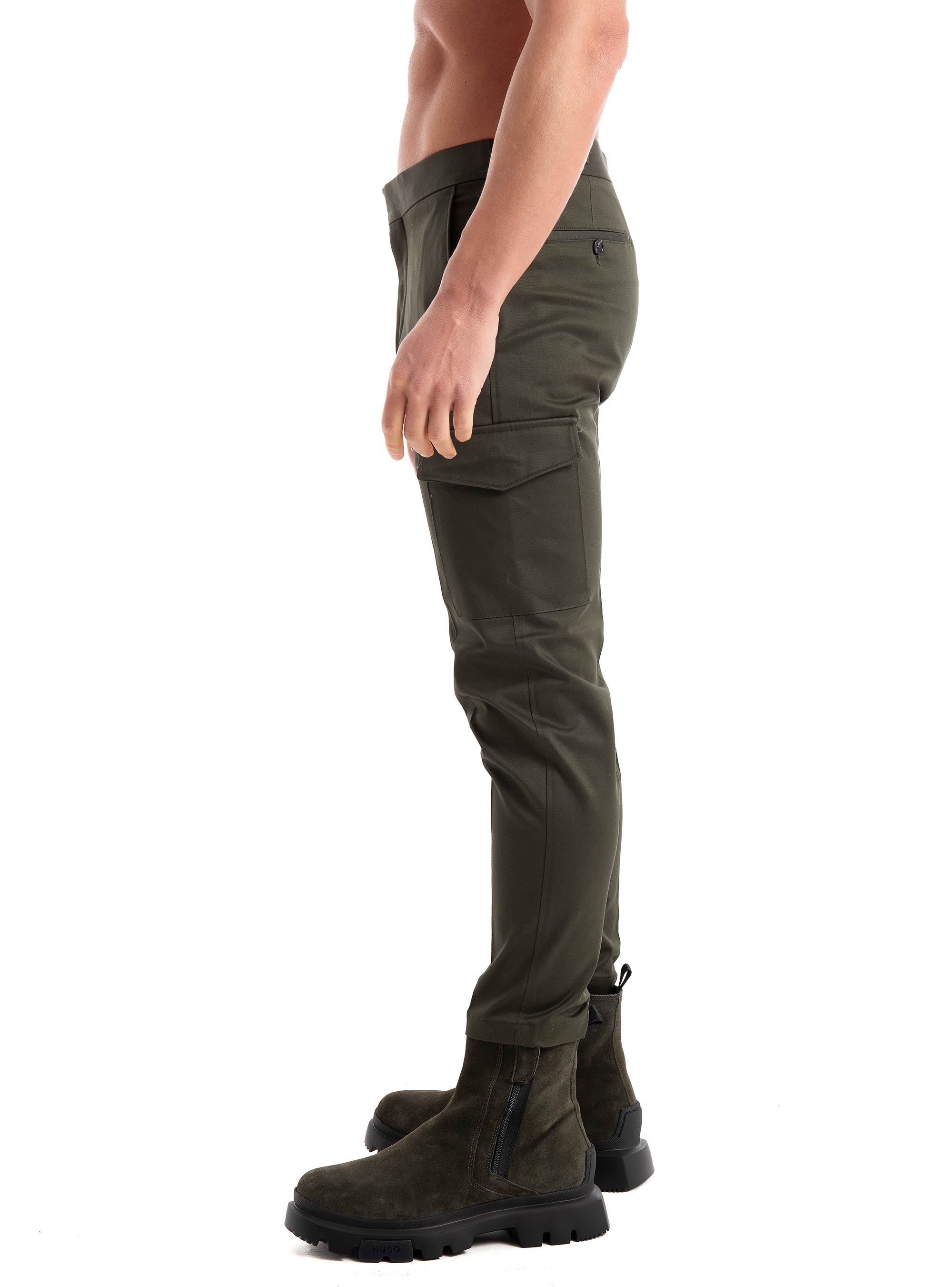 Be Able Trousers - Dark Olive Green