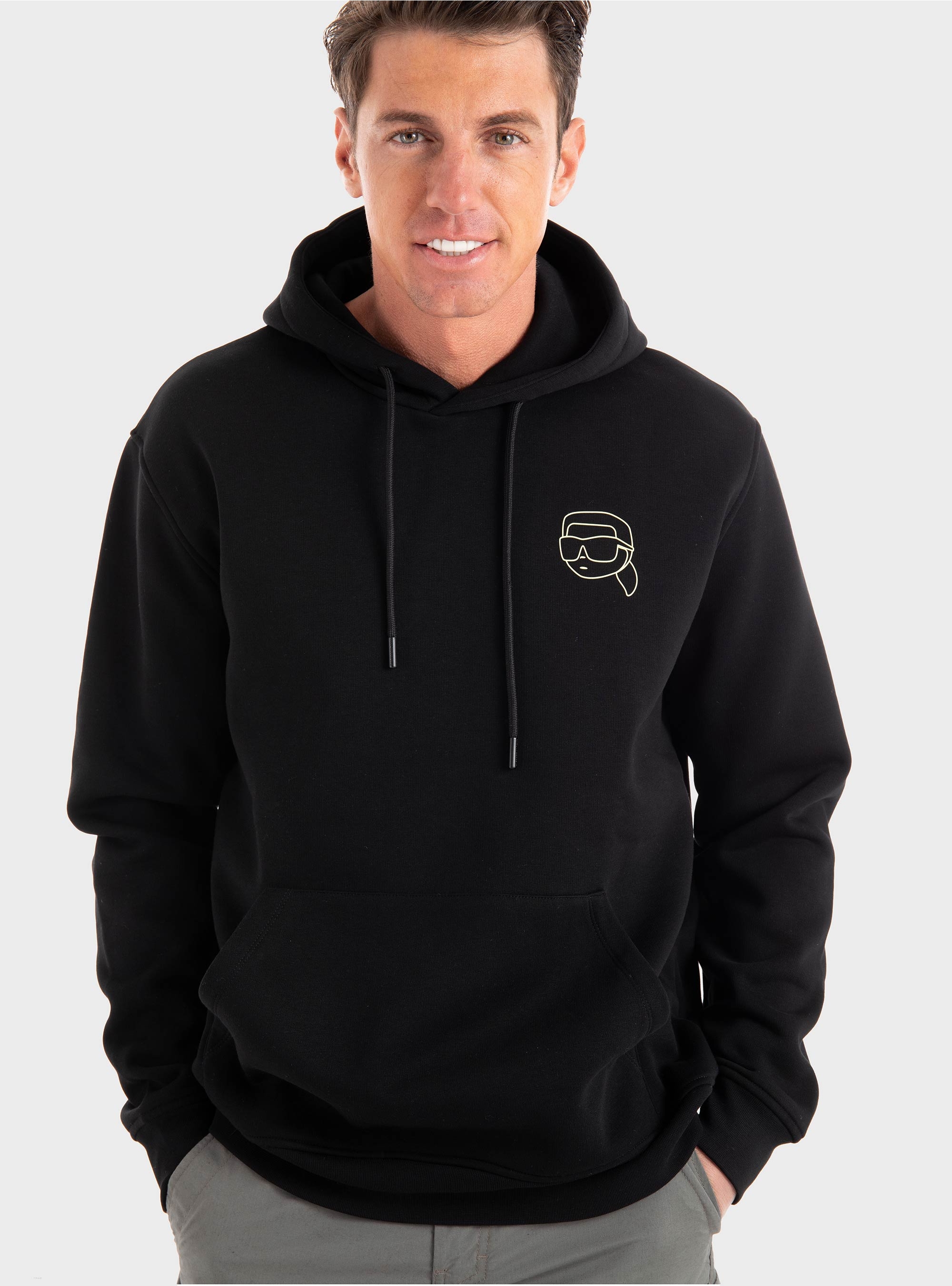 Karl Lagerfeld Sweat Hoodie - Black