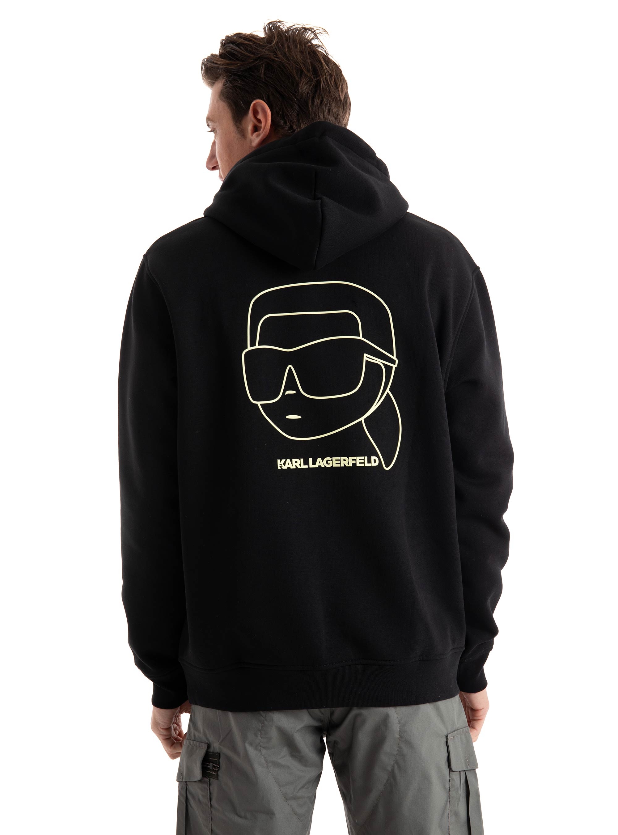 Karl Lagerfeld Sweat Hoodie - Black