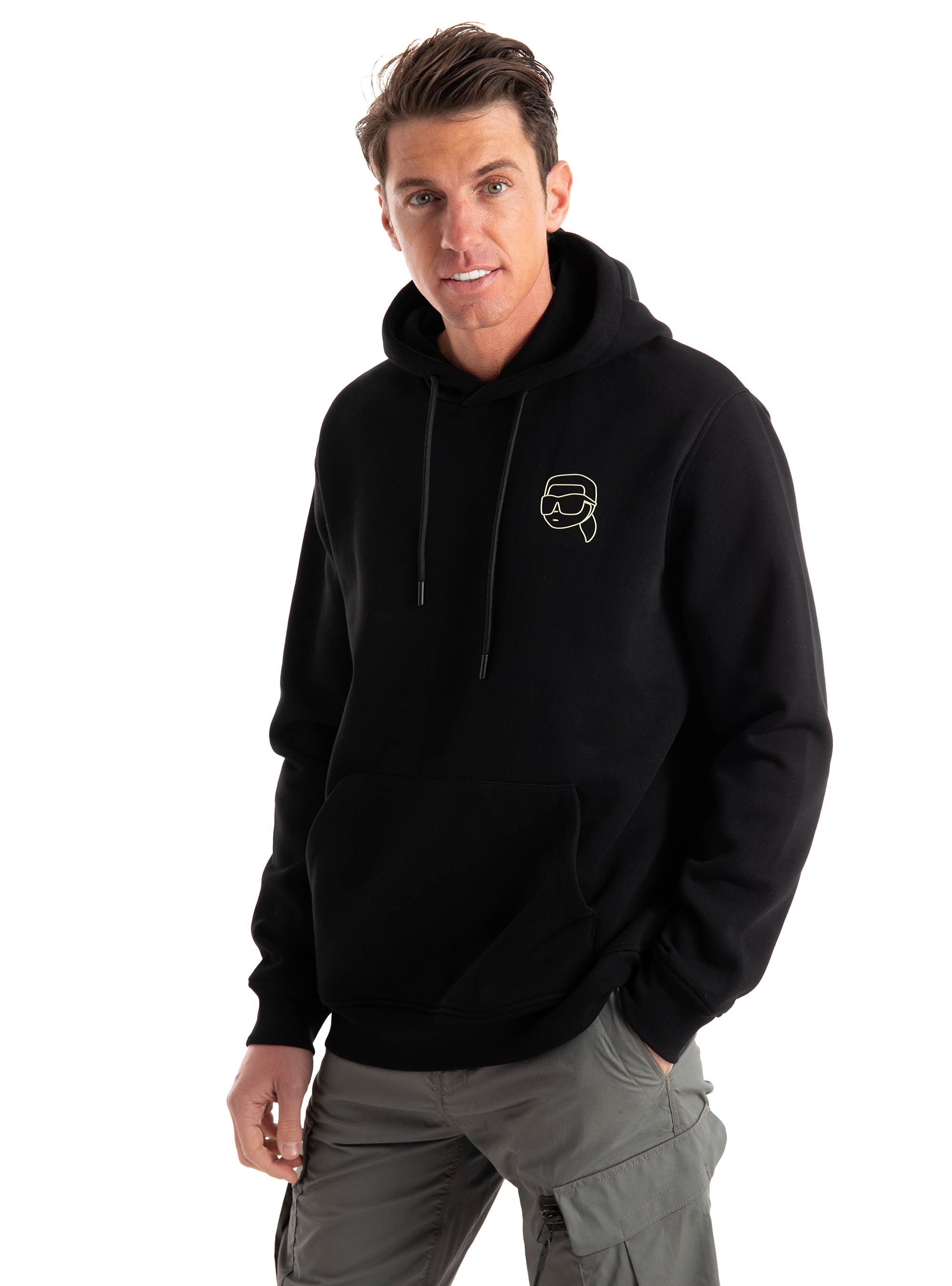 Karl Lagerfeld Sweat Hoodie - Black