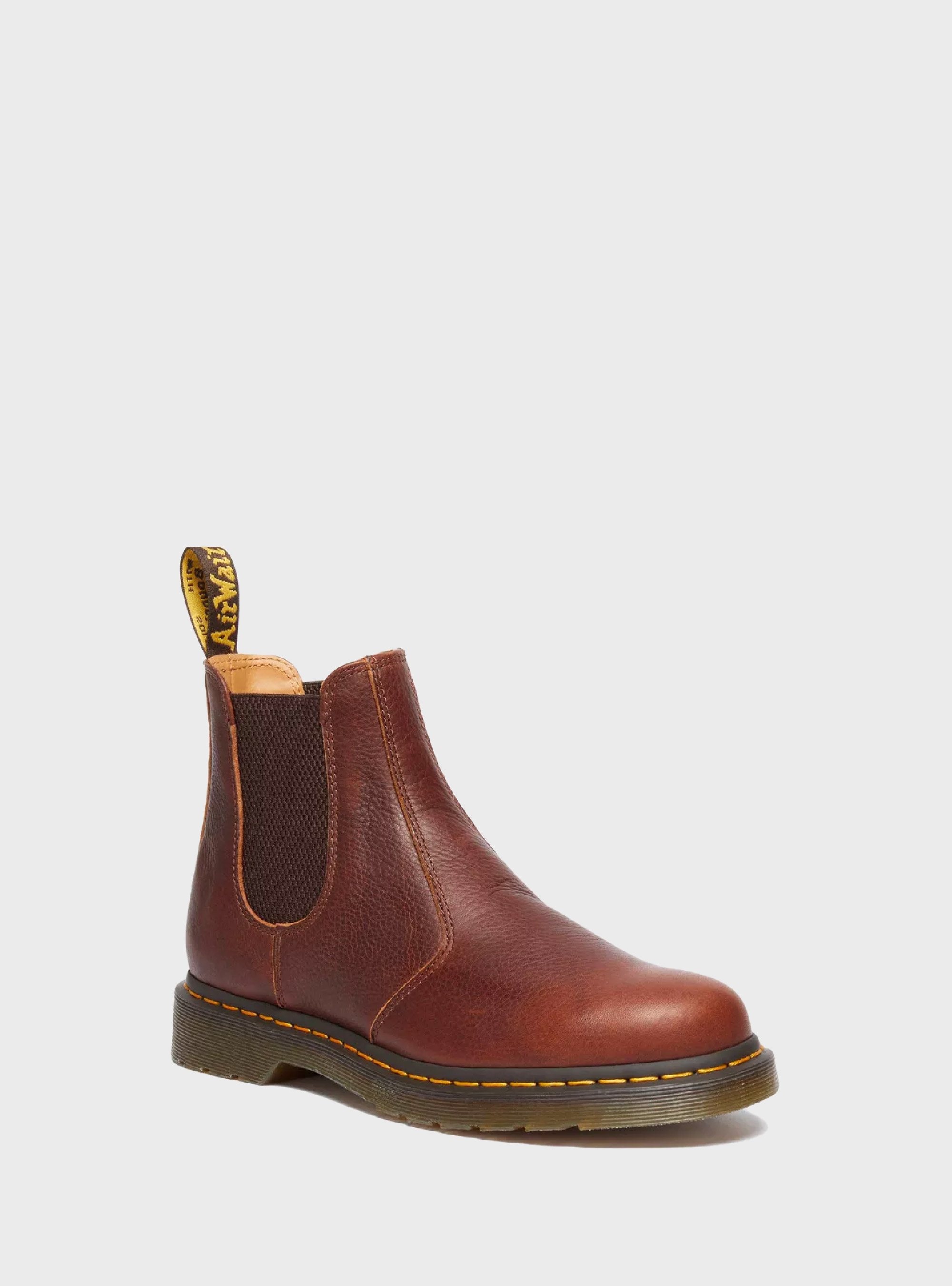 Dr Martens 2976 Ambassador Soft Leather Chelsea Boots - Cognac