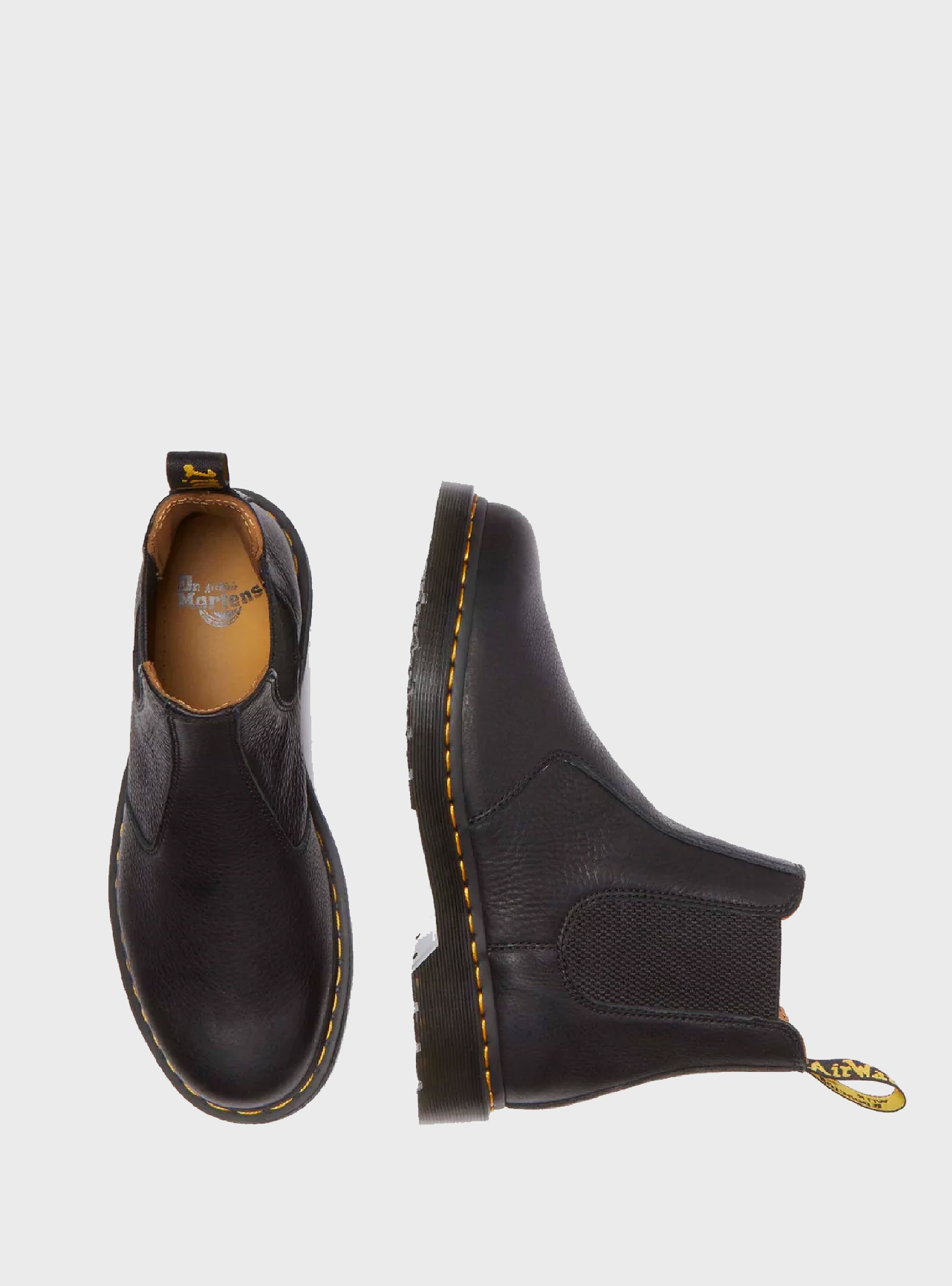 Dr Martens 2976 Ambassador Soft Leather Chelsea Boots - Black