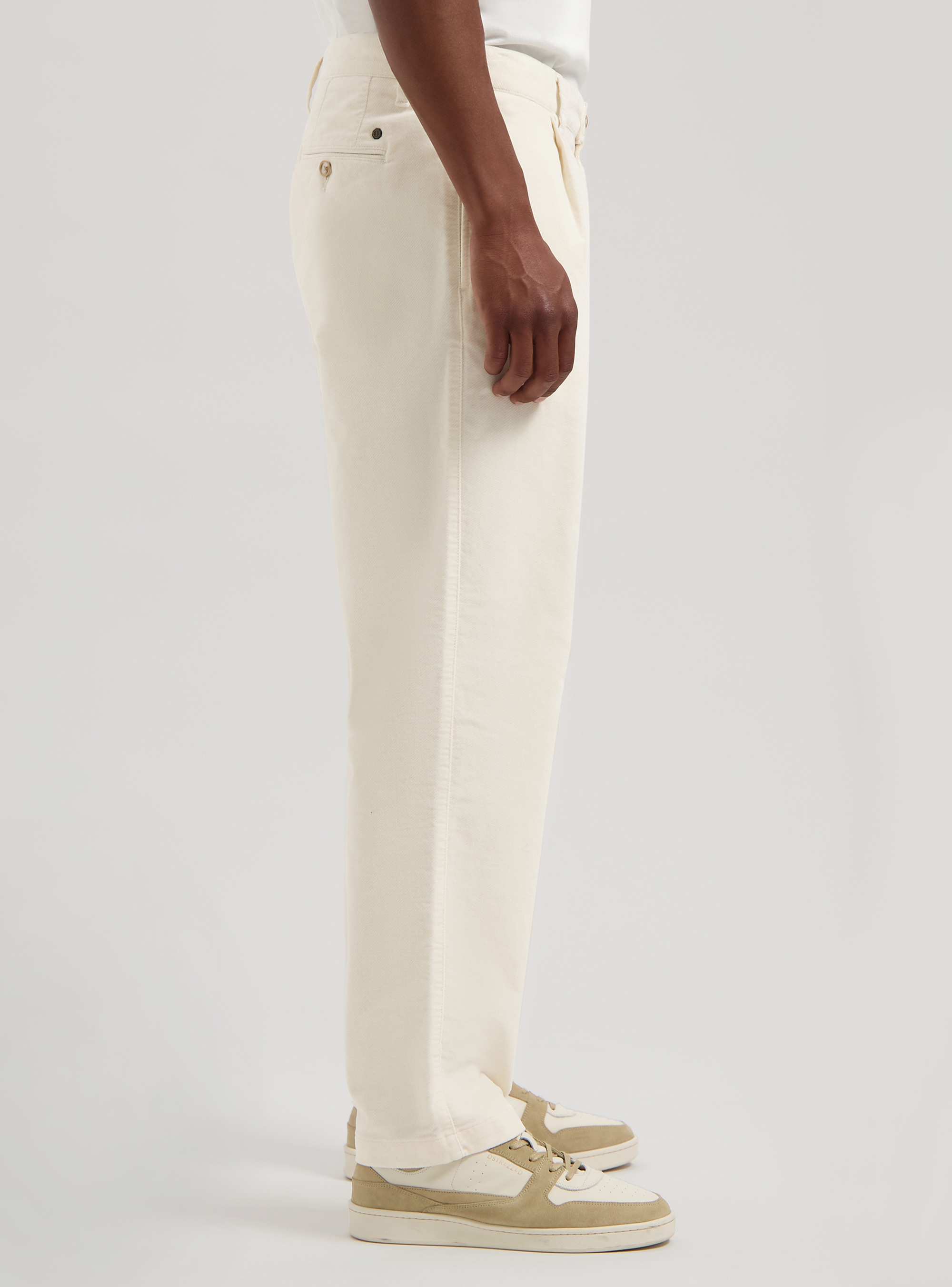 Dstrezzed Henry Loose Fit Pants - Ecru