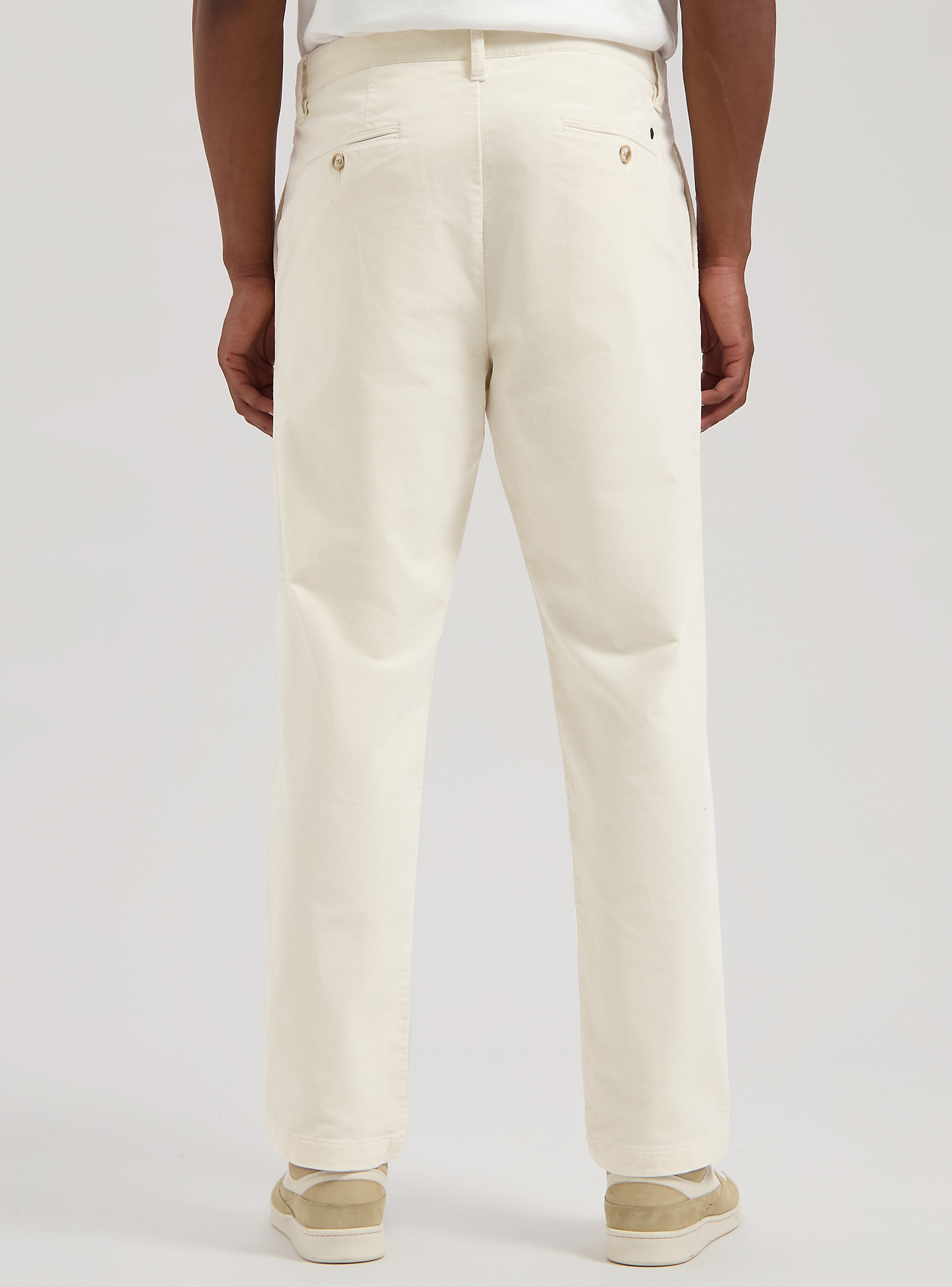 Dstrezzed Henry Loose Fit Pants - Ecru