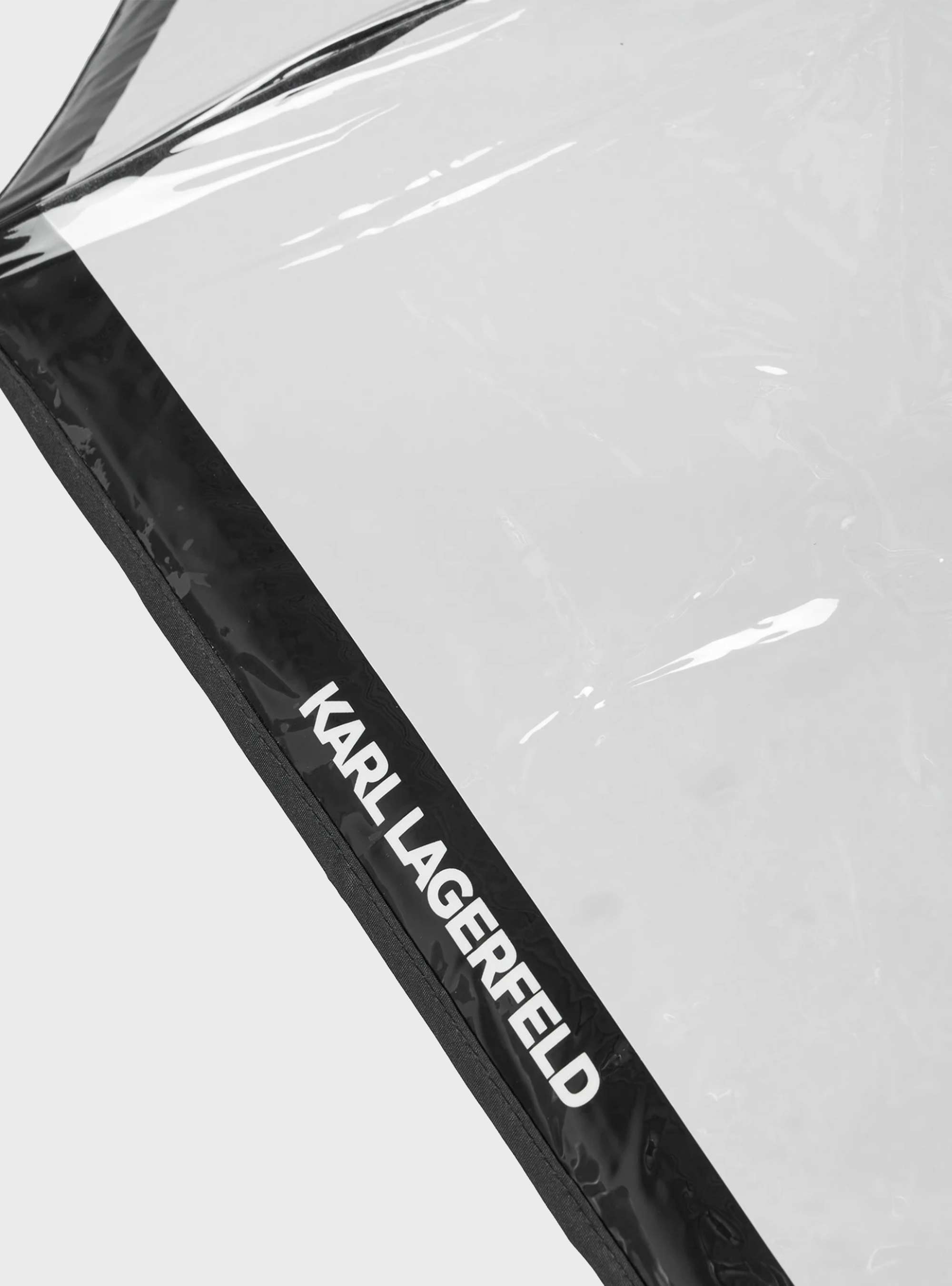 Karl Lagerfeld K/Essential Sm Umbrella - Transparent