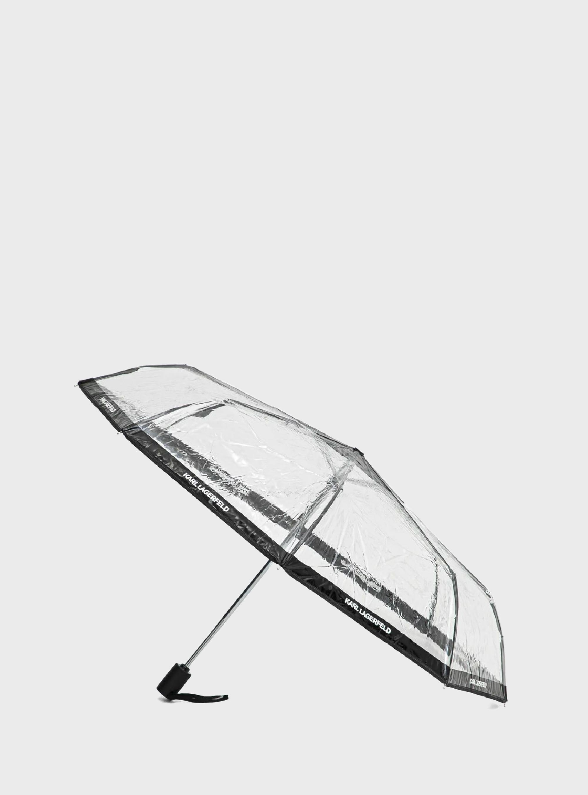 Karl Lagerfeld K/Essential Sm Umbrella - Transparent