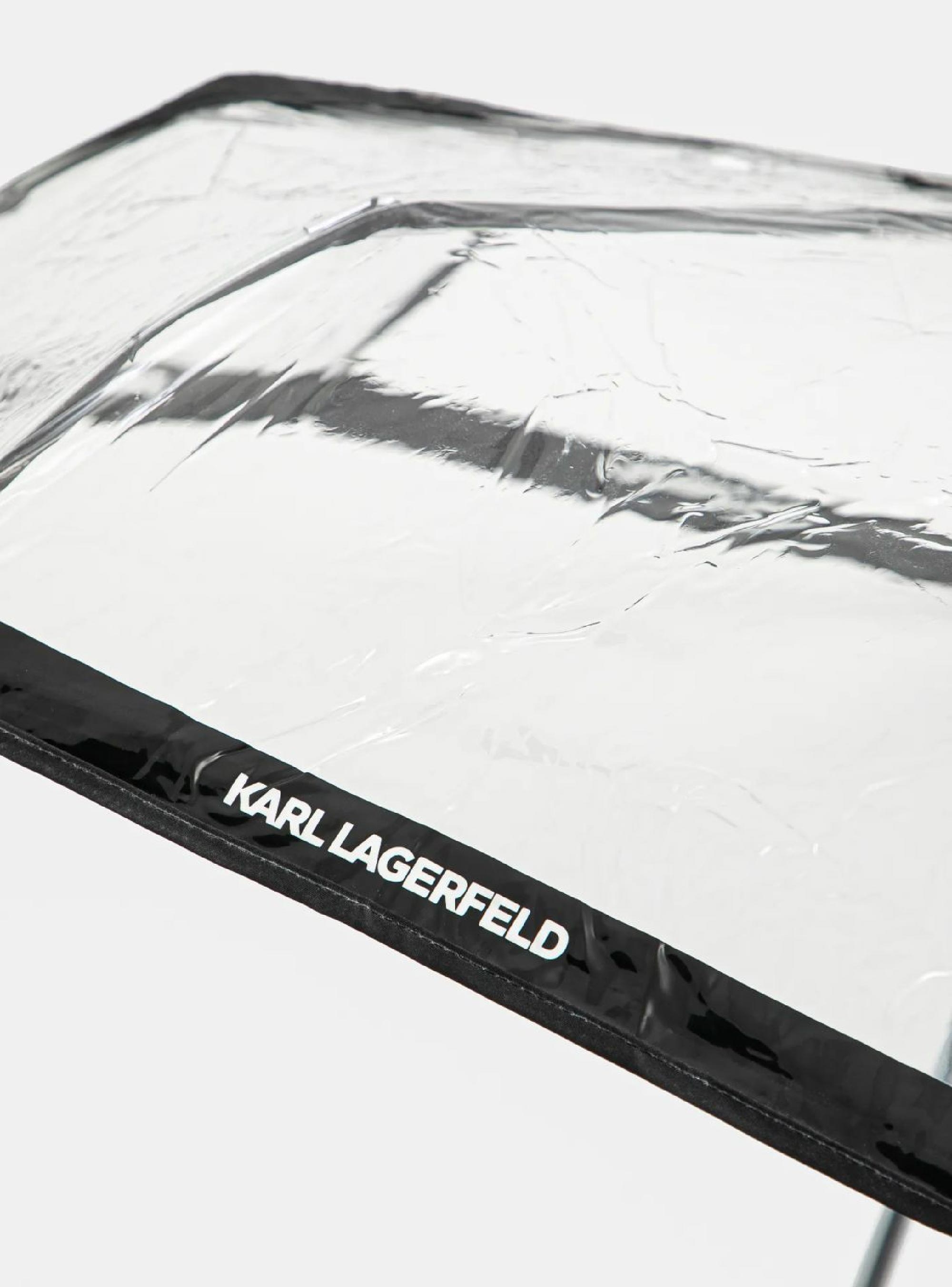 Karl Lagerfeld K/Essential Sm Umbrella - Transparent
