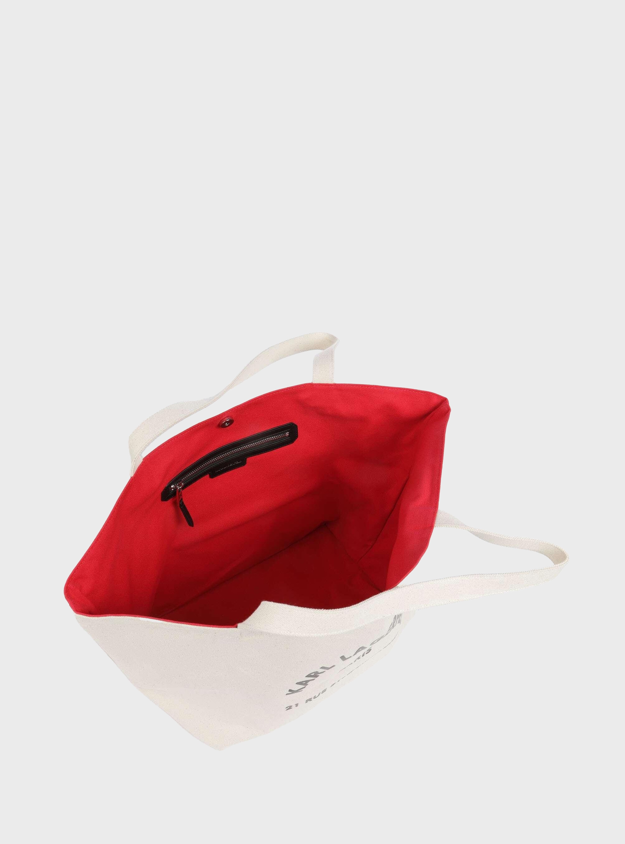 Karl Lagerfeld K/Rsg Canvas Shopper - Ecru