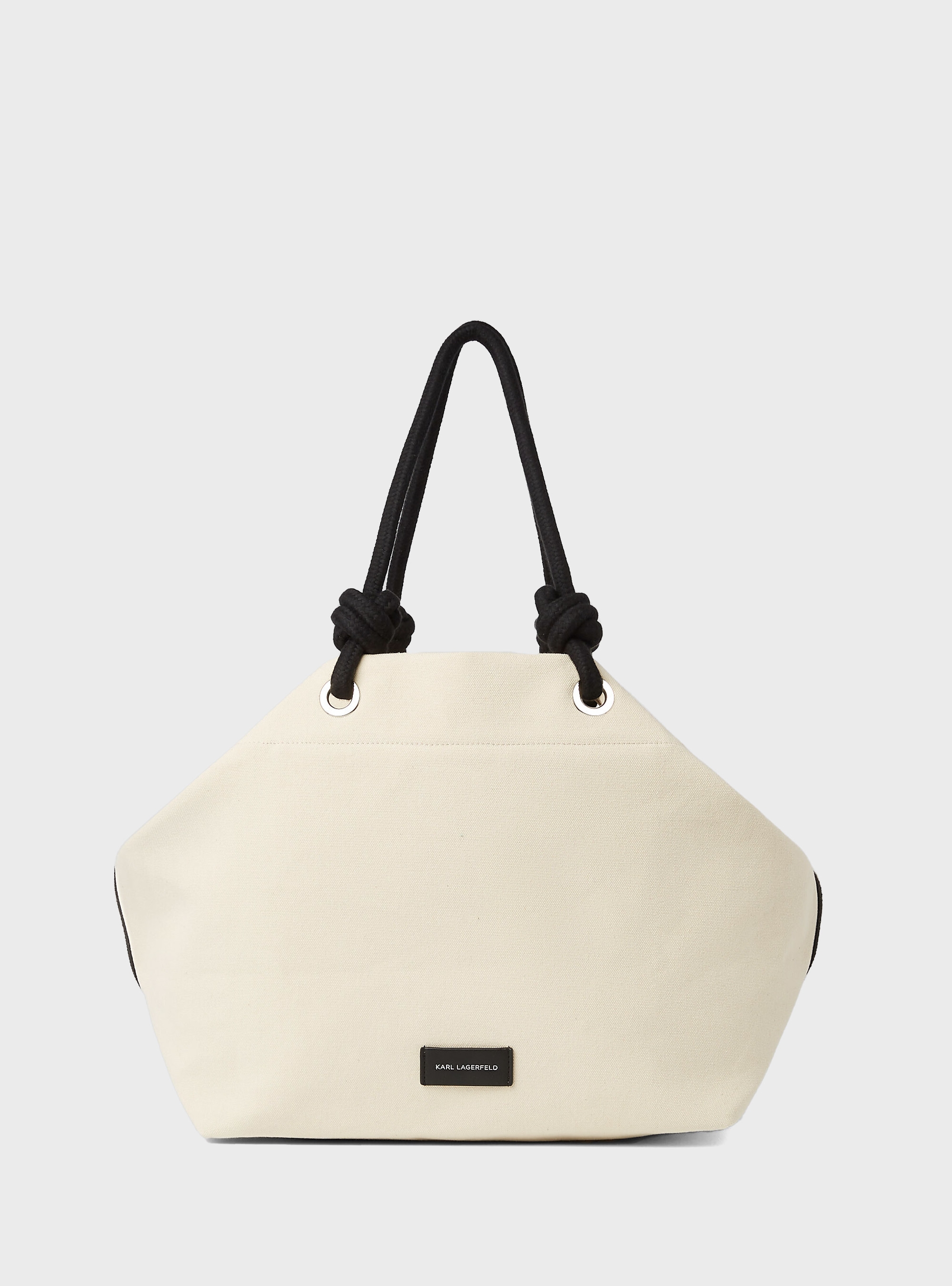 Karl Lagerfeld Hotel Karl Beach Tote - Ecru