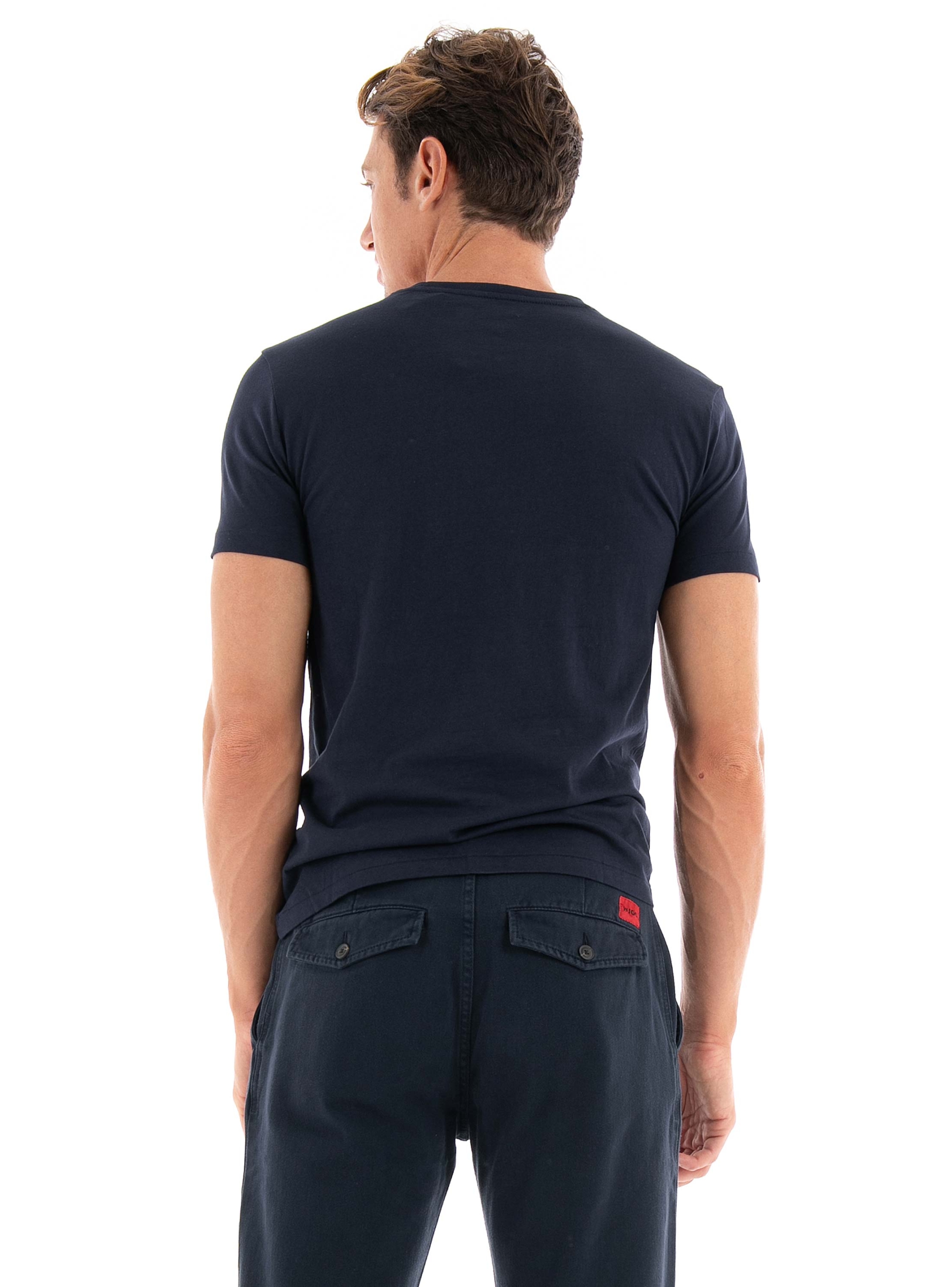 Polo Ralph Lauren Custom Slim Fit Jersey Crewneck T-Shirt - Blue