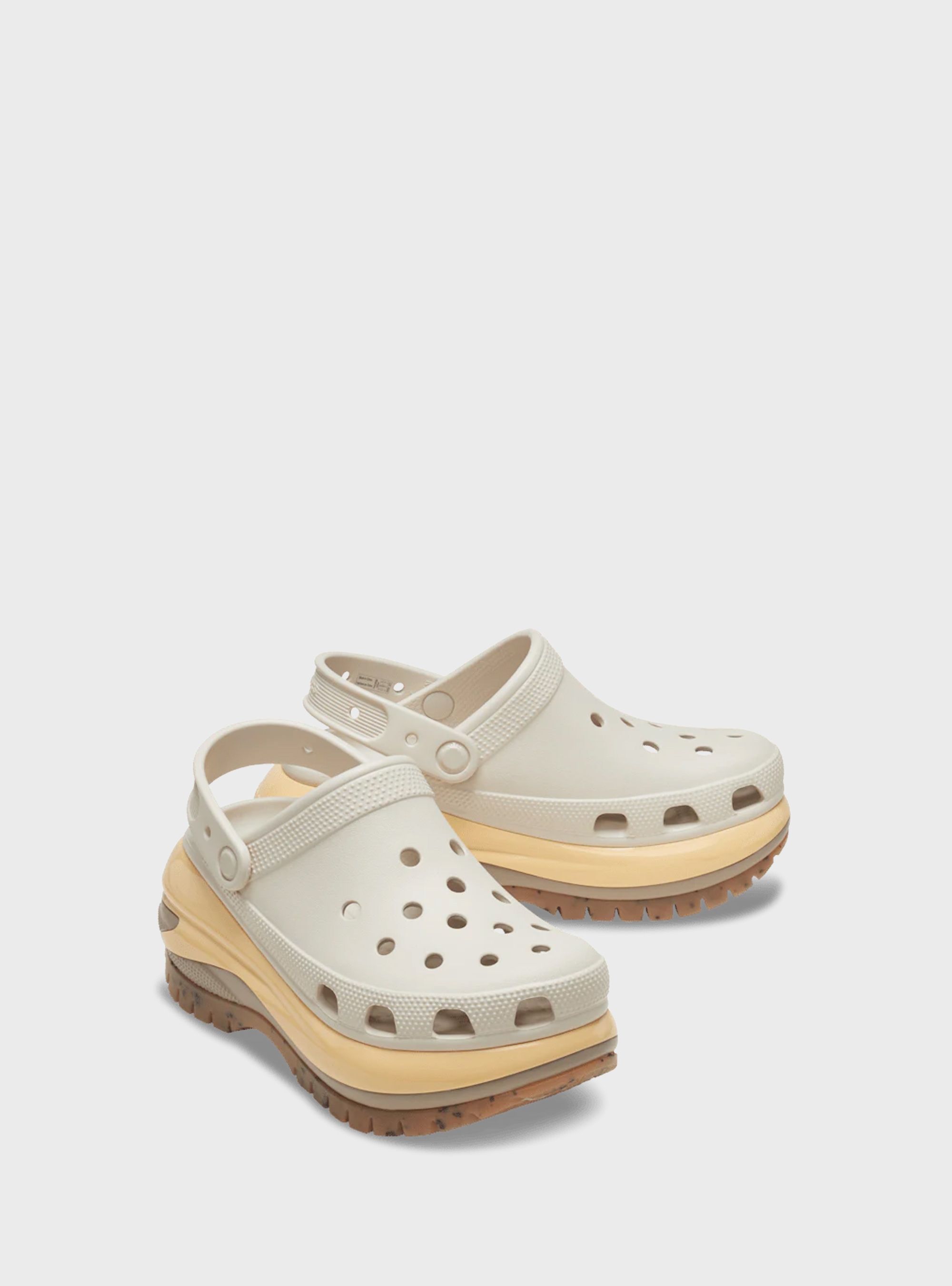 Crocs Mega Crush Clog - Beige