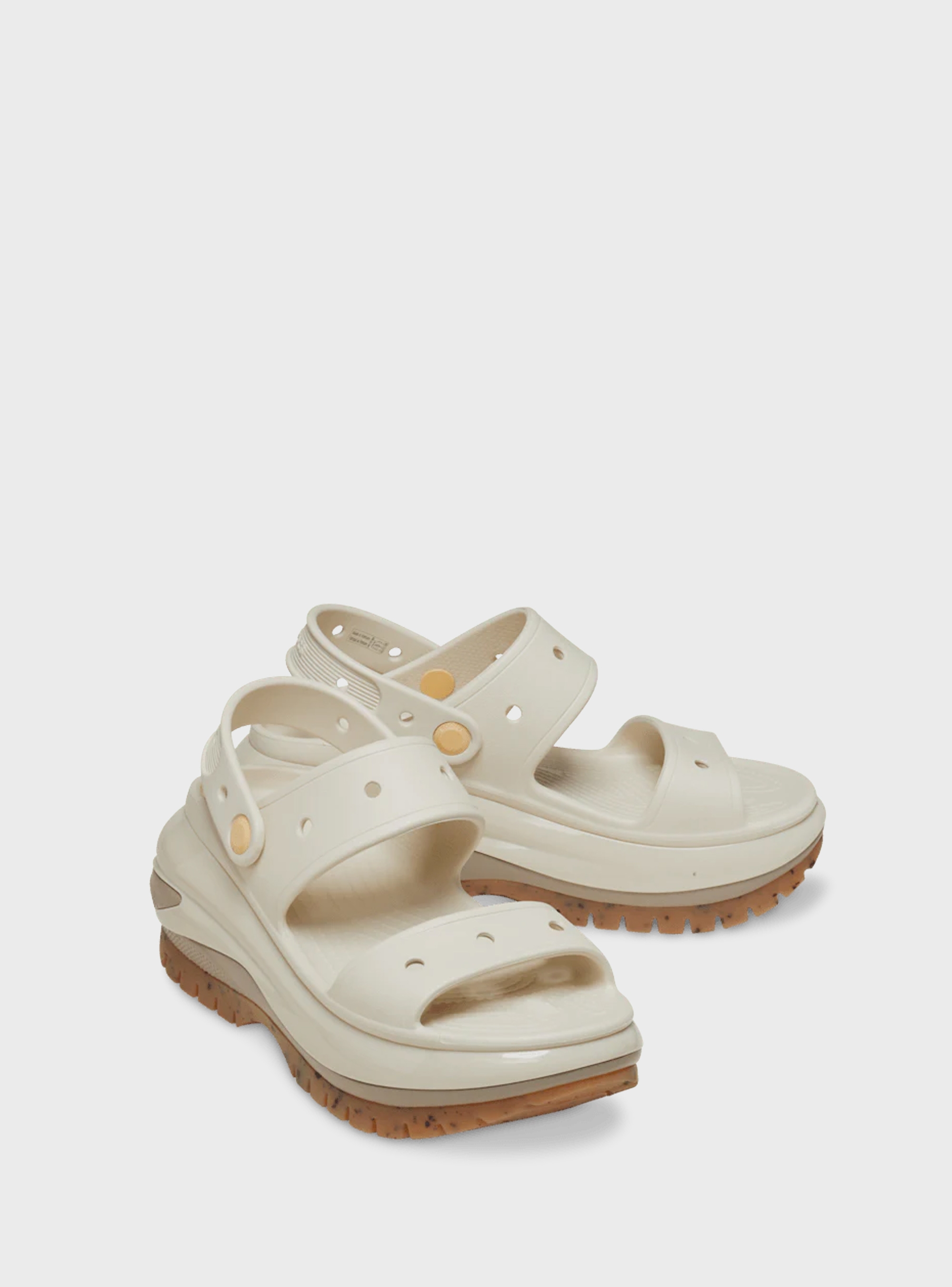 Crocs Mega Crush Sandal - Taupe