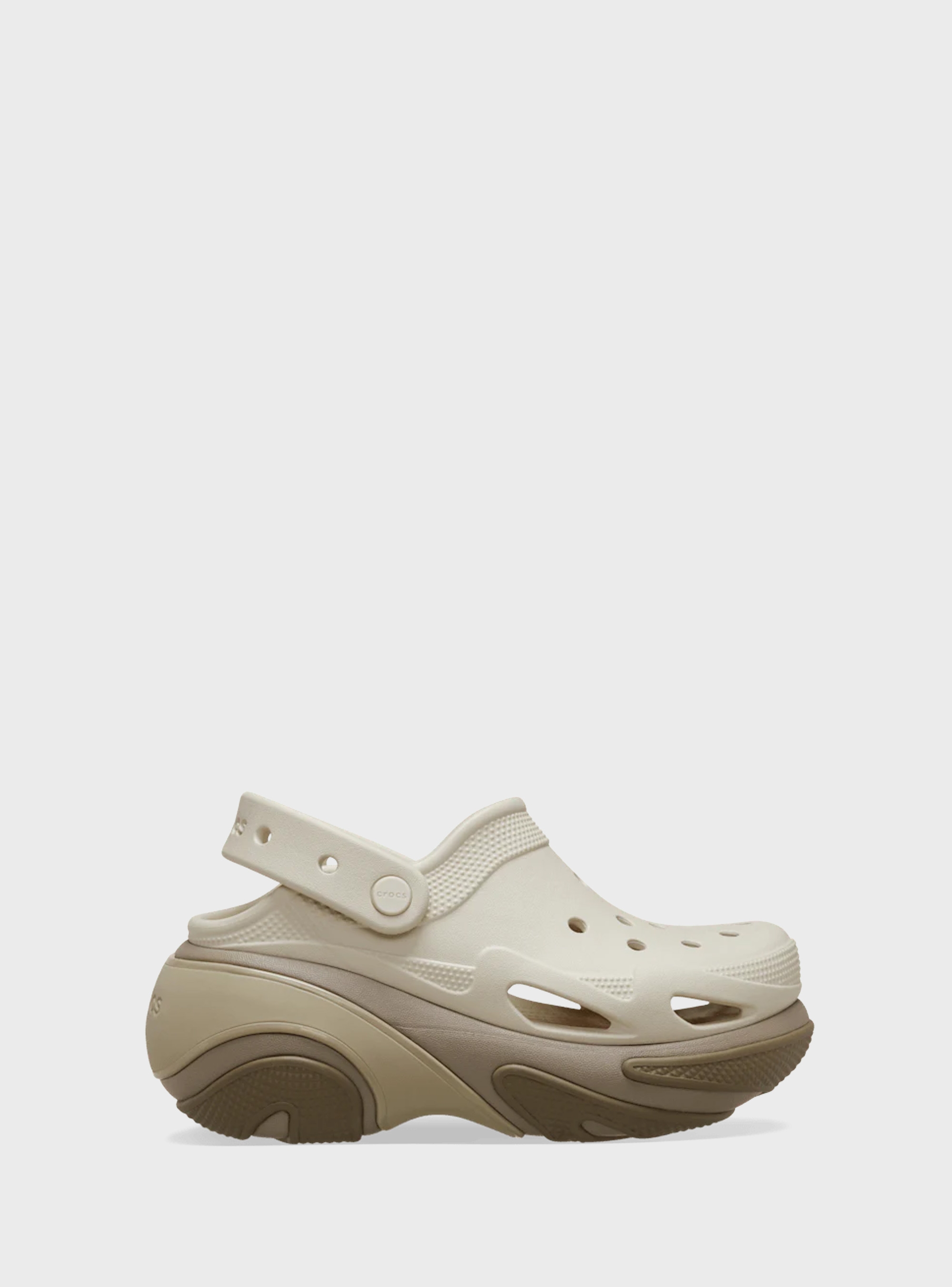 Crocs Bubble Crush Clog - Taupe