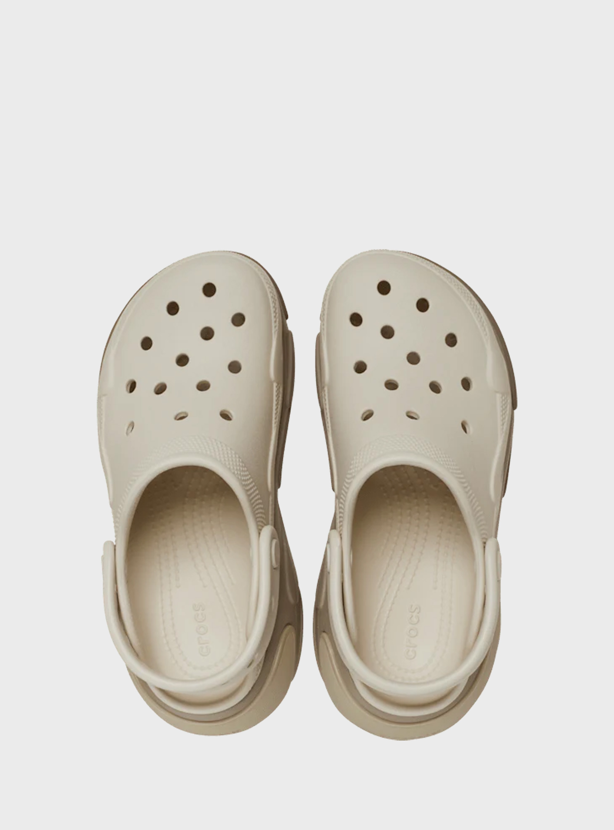 Crocs Bubble Crush Clog - Taupe