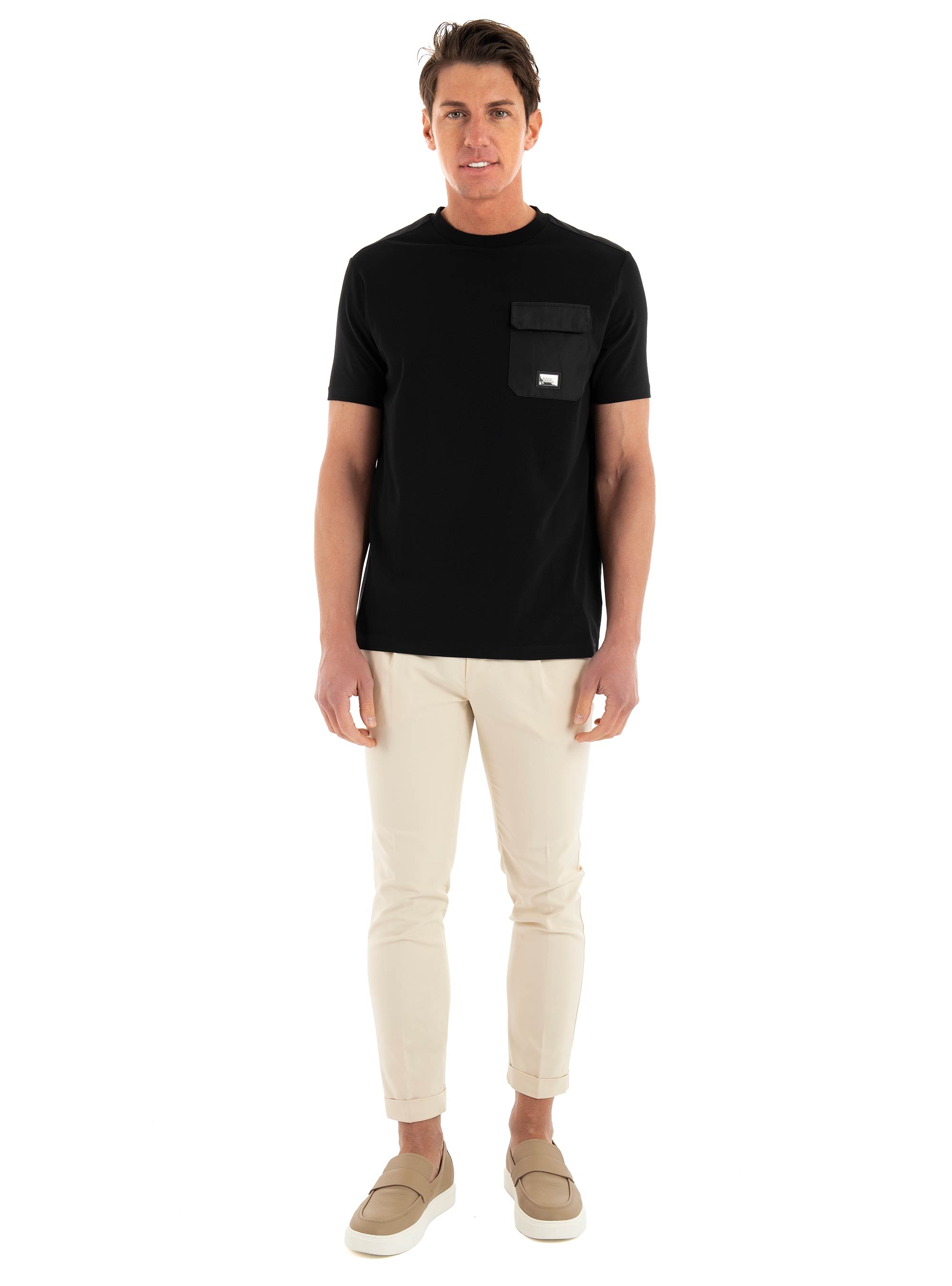 Karl Lagerfeld Crewneck T-Shirt - Black