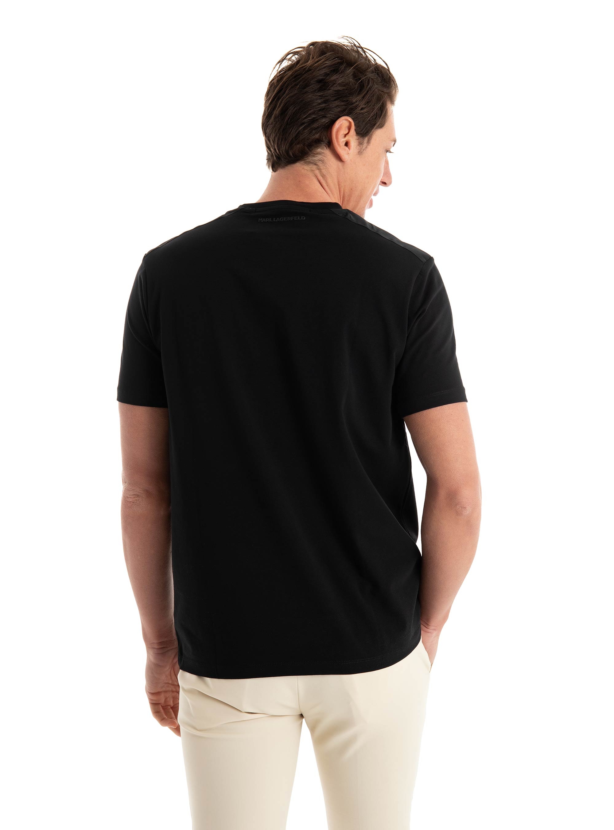 Karl Lagerfeld Crewneck T-Shirt - Black