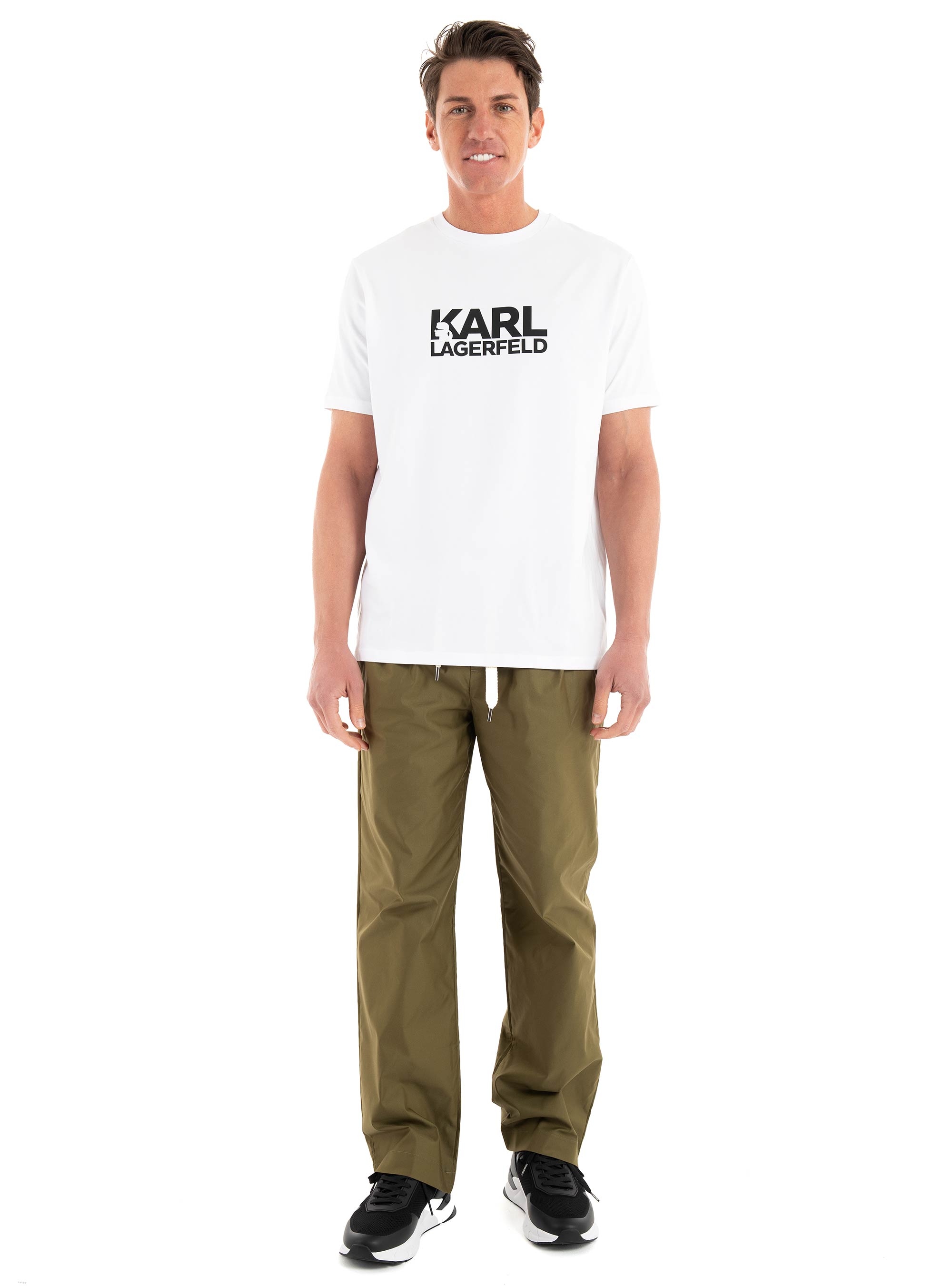 Karl Lagerfeld Crewneck T-Shirt - White