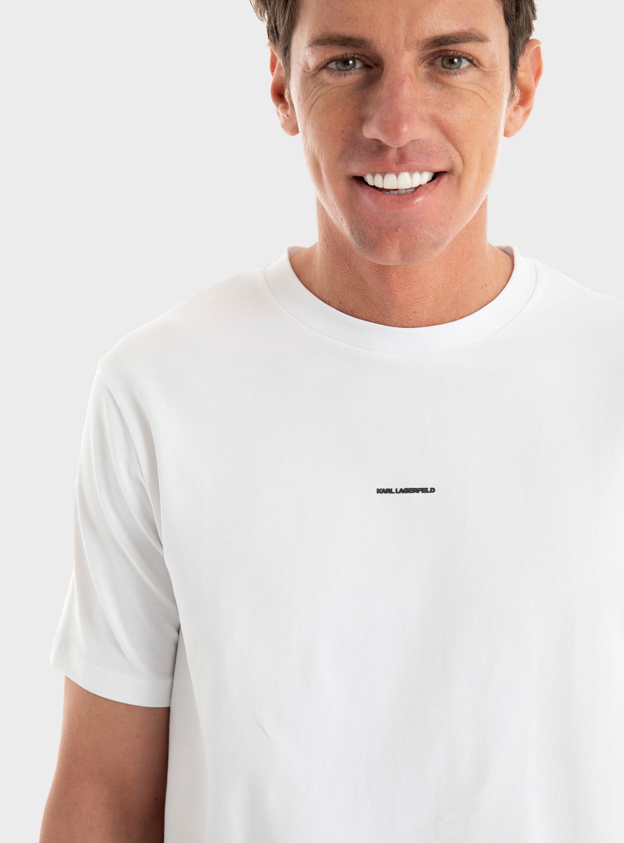 Karl Lagerfeld Crewneck T-Shirt - White