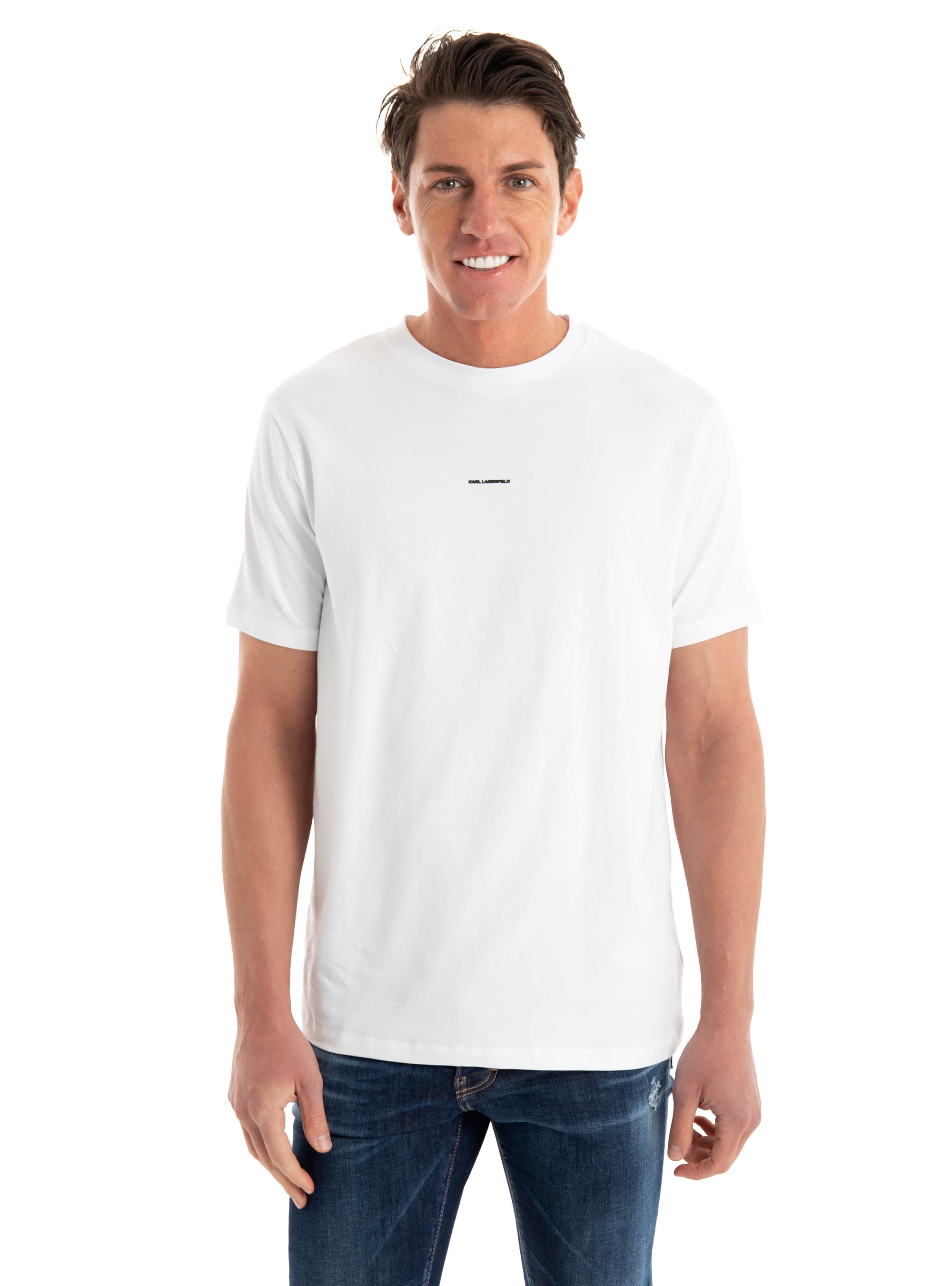 Karl Lagerfeld Crewneck T-Shirt - White