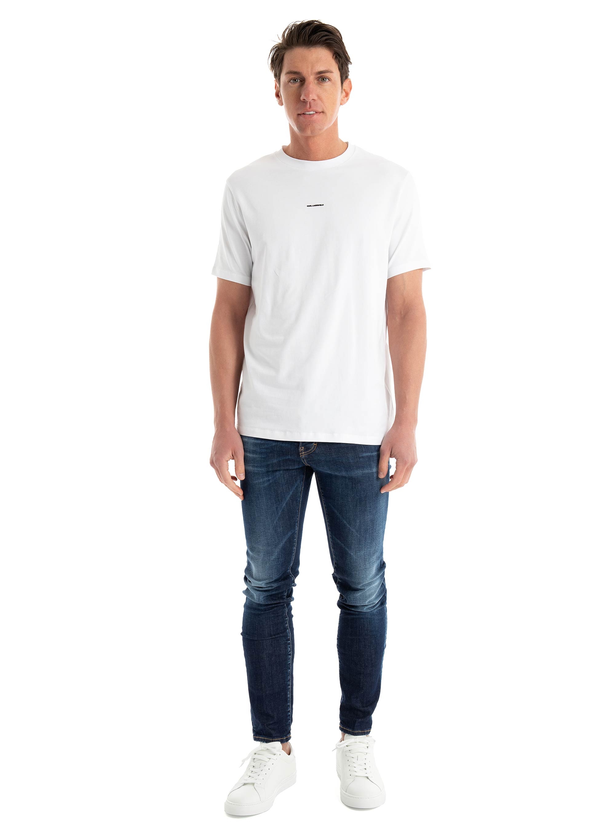 Karl Lagerfeld Crewneck T-Shirt - White