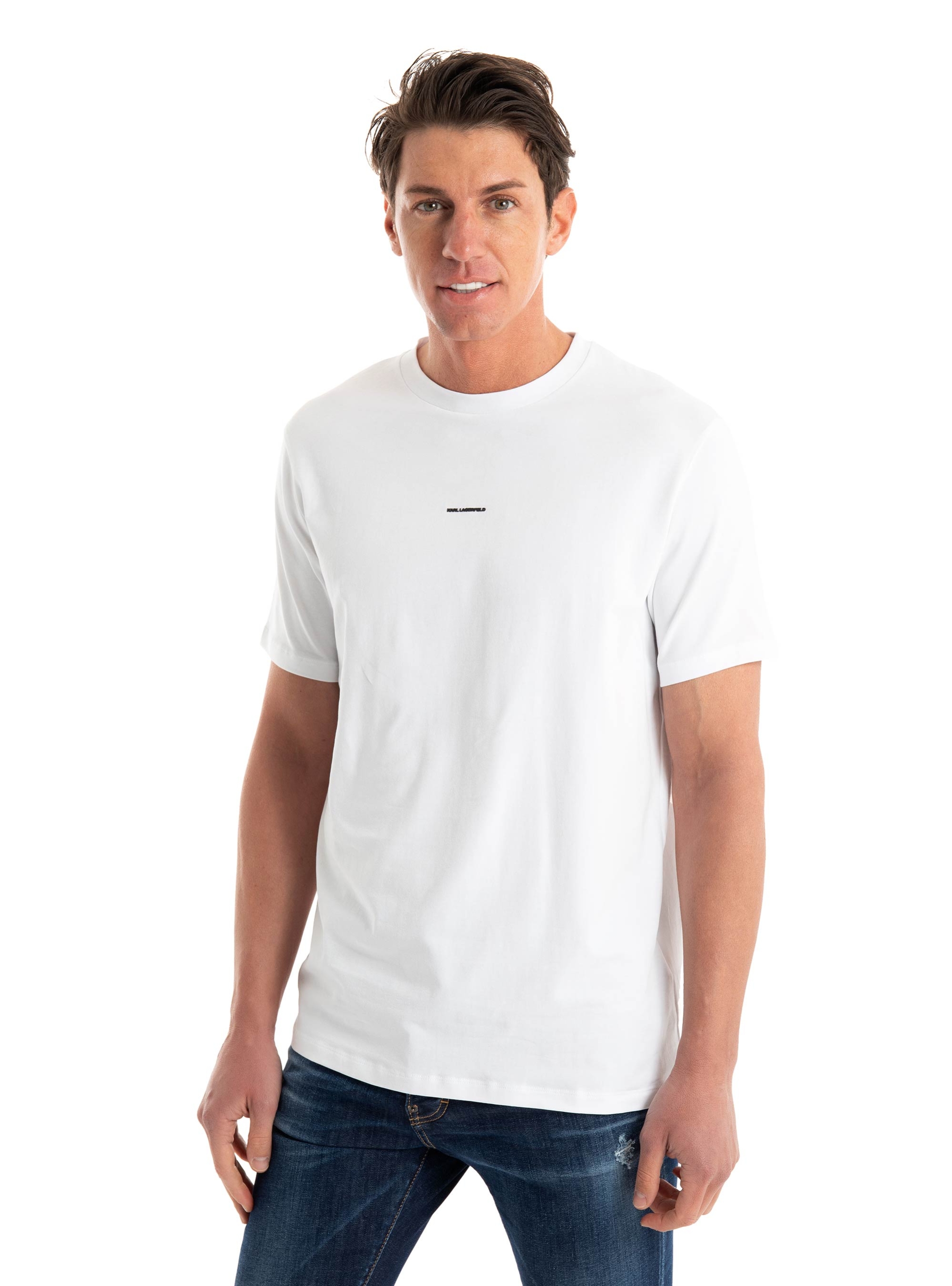 Karl Lagerfeld Crewneck T-Shirt - White
