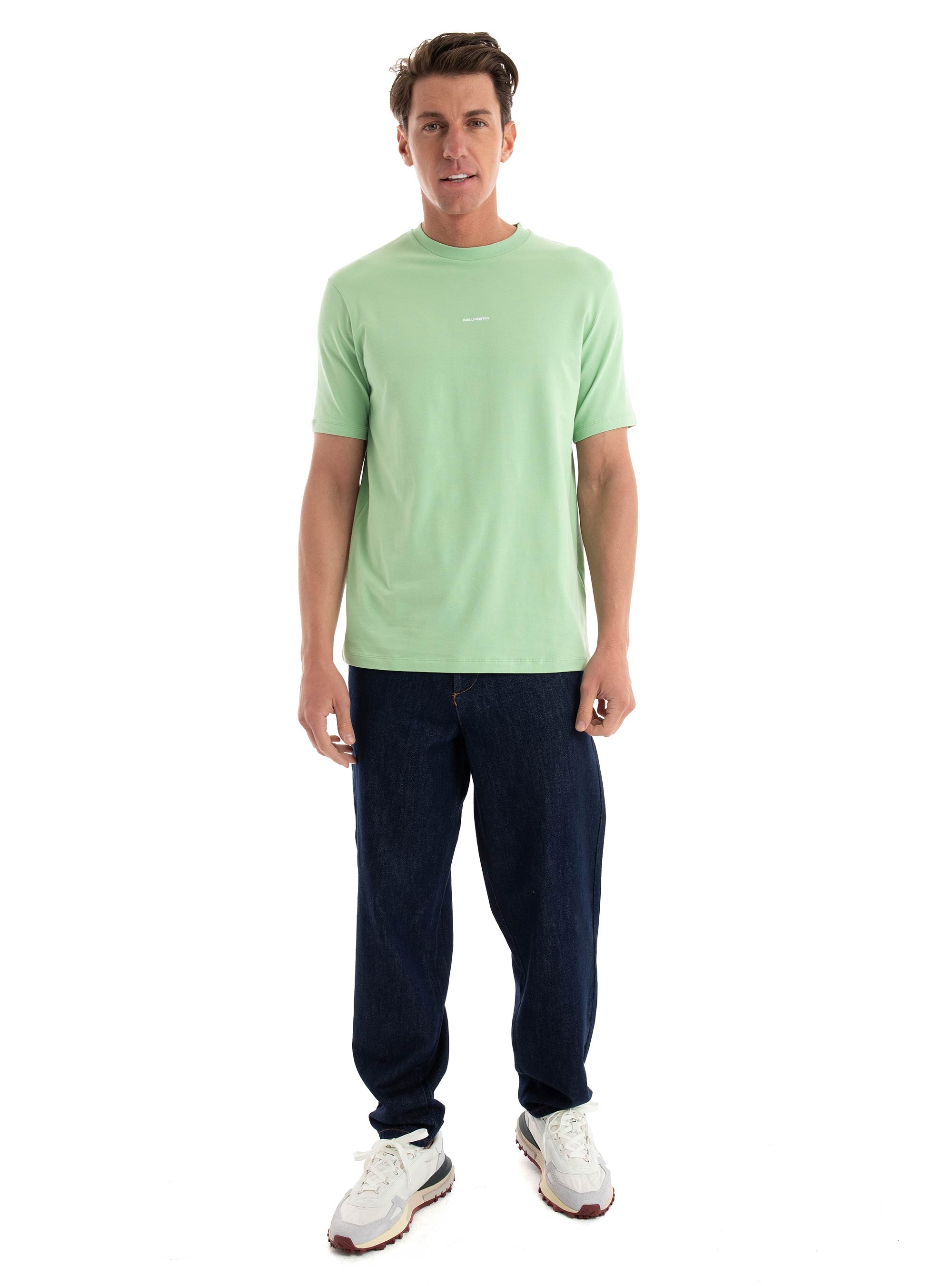 Karl Lagerfeld Crewneck T-Shirt - Pale Green