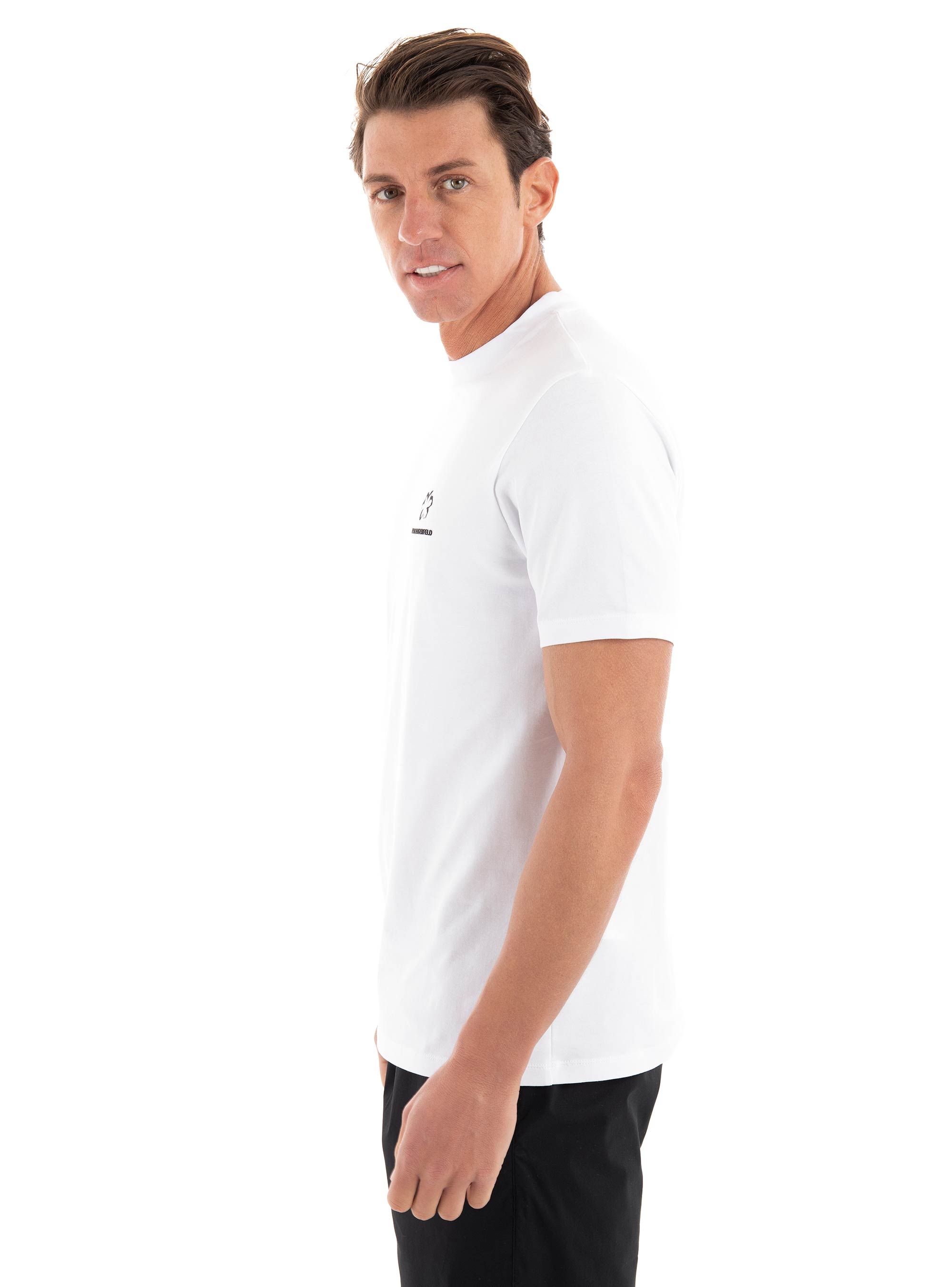 Karl Lagerfeld Crewneck T-Shirt - White