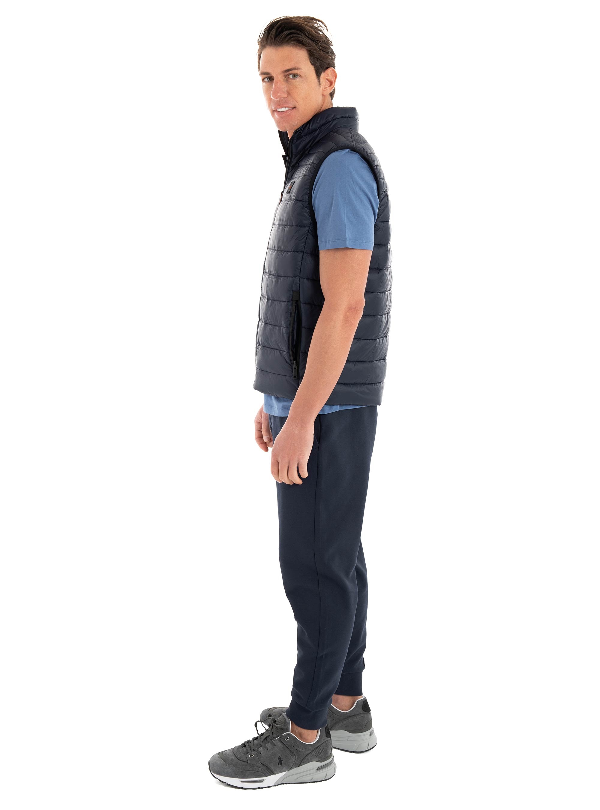 BOSS Slim Fit Gilet Odeno2 - Dark Blue