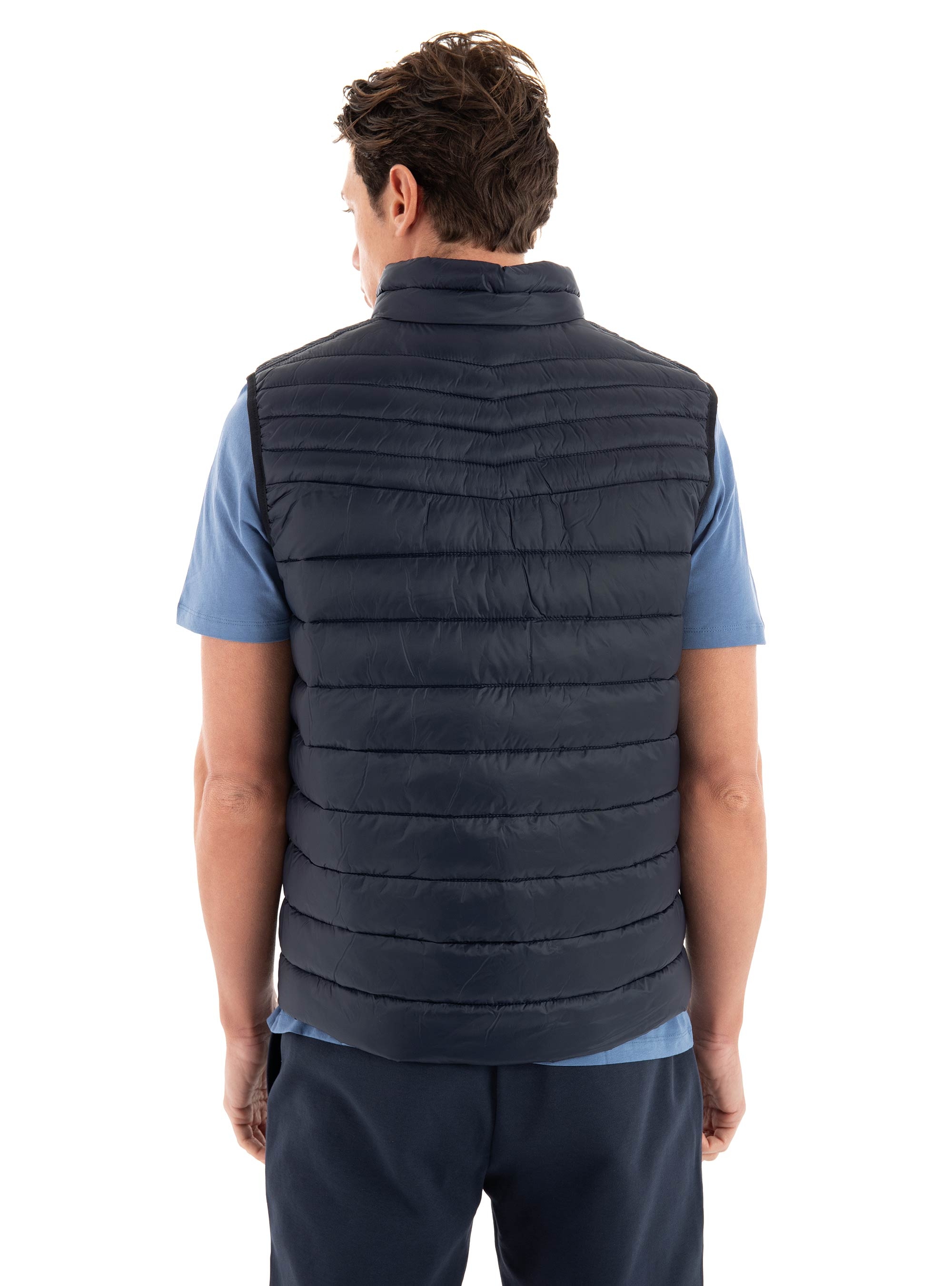 BOSS Slim Fit Gilet Odeno2 - Dark Blue