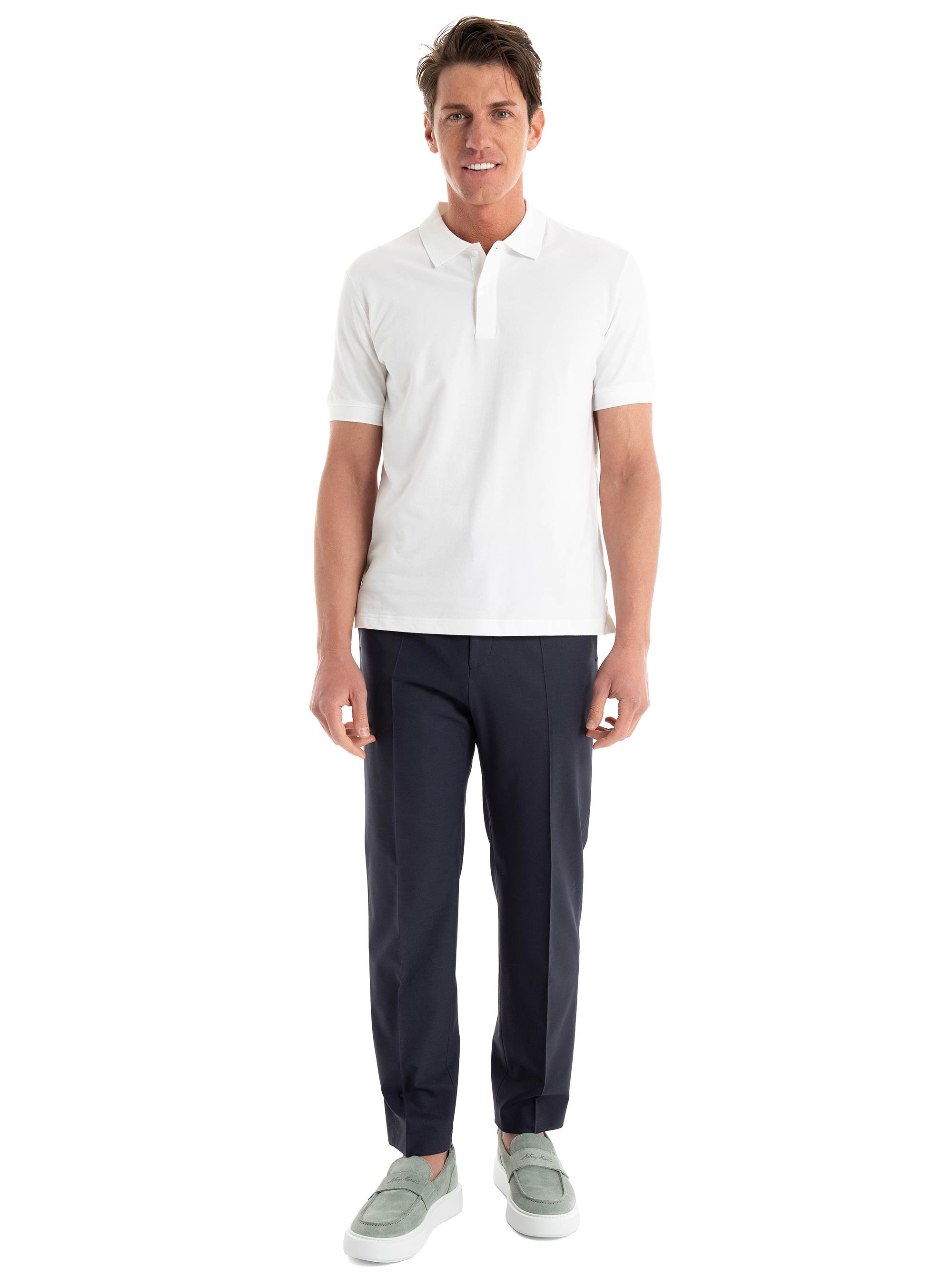 HUGO Modern Fit Trousers Teagan231X - Dark Blue