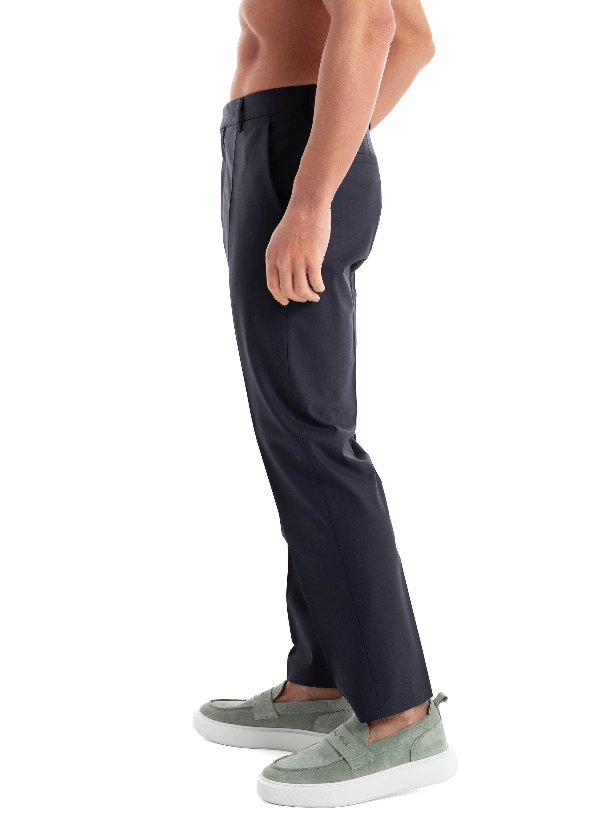 HUGO Modern Fit Trousers Teagan231X - Dark Blue
