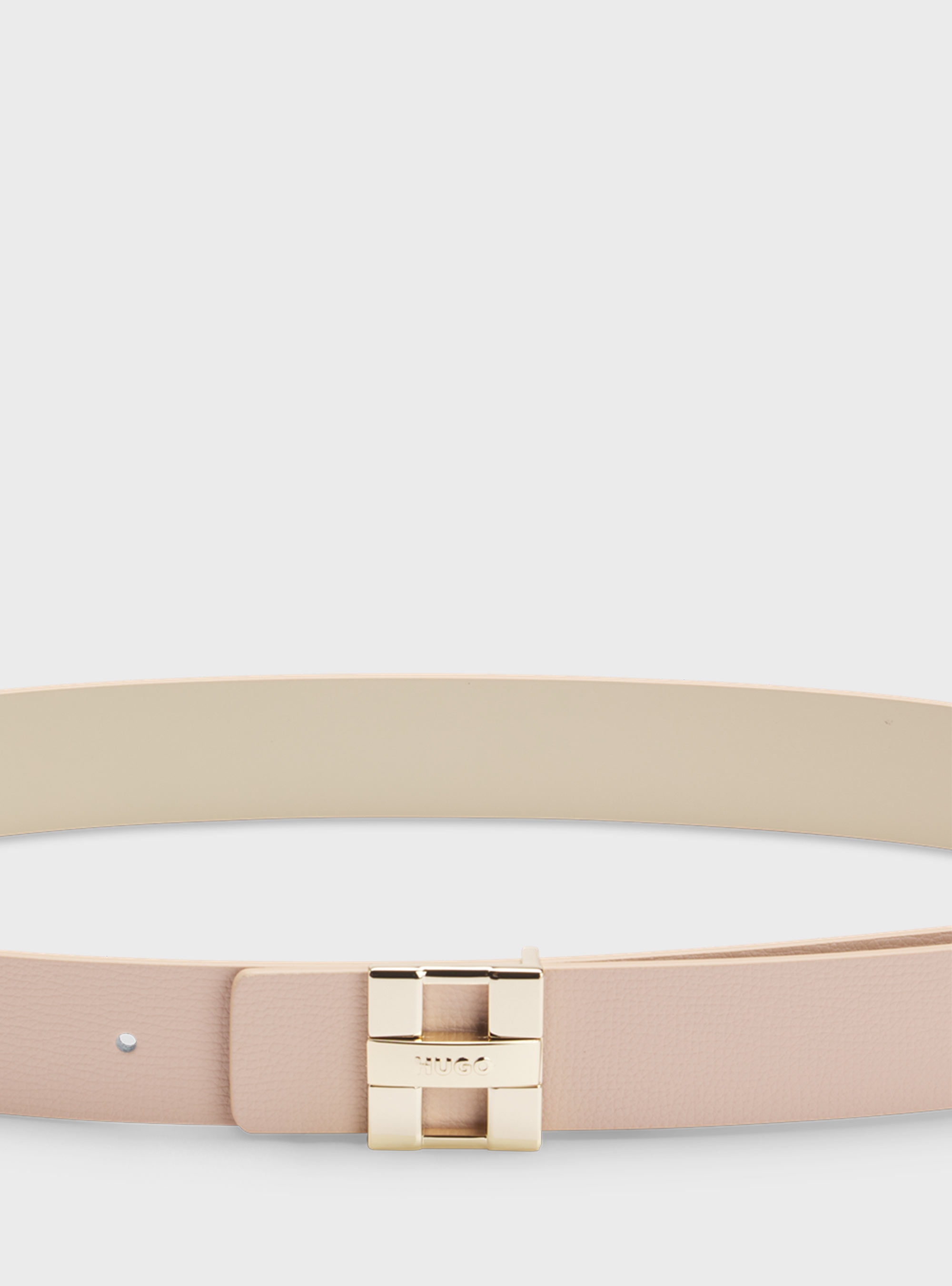 HUGO Reversible Belt Zita-C-G_Sr35 - Light Beige