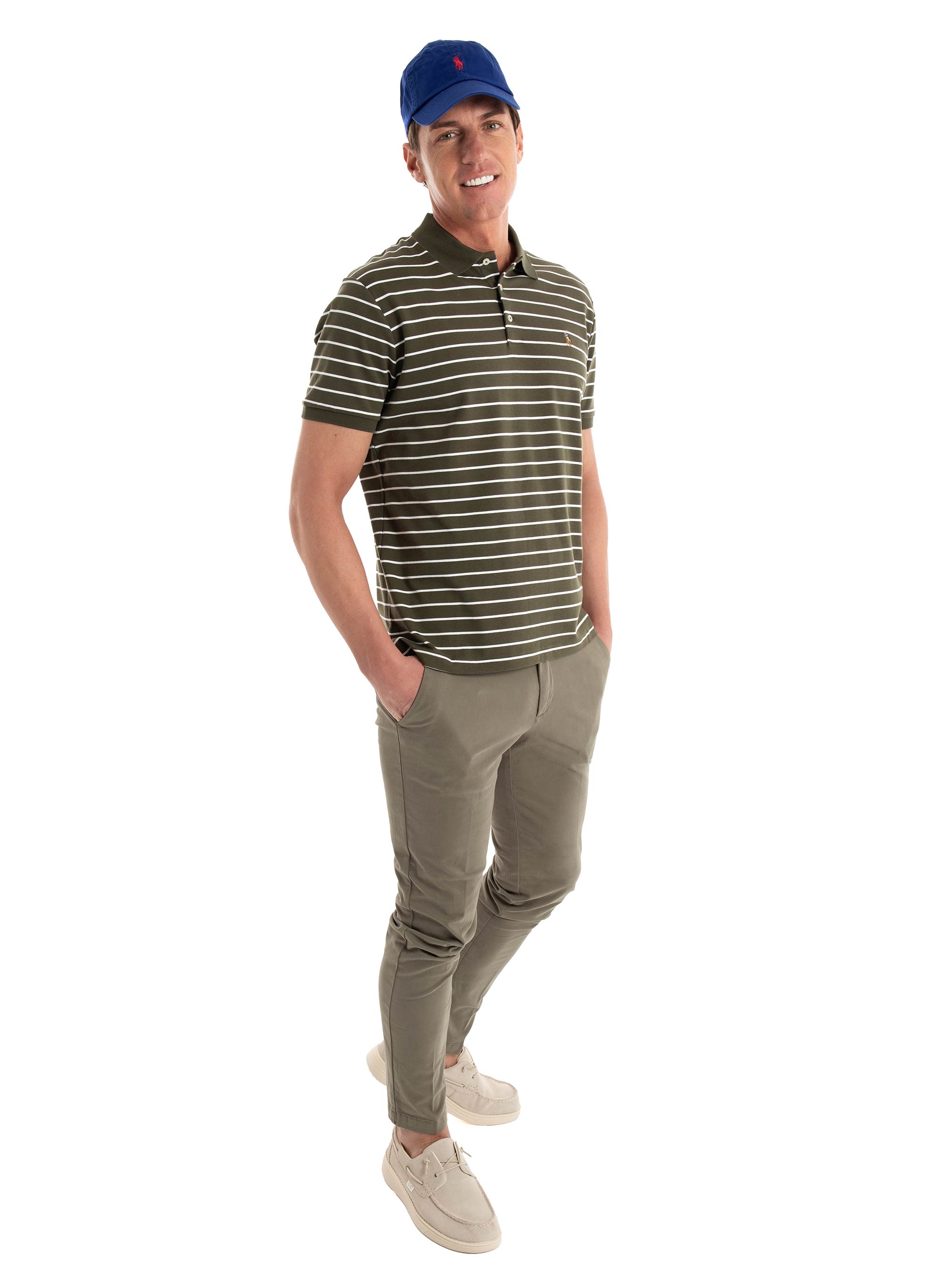 BOSS Slim Fit Cabardine Chinos Kaito1 - Dark Beige