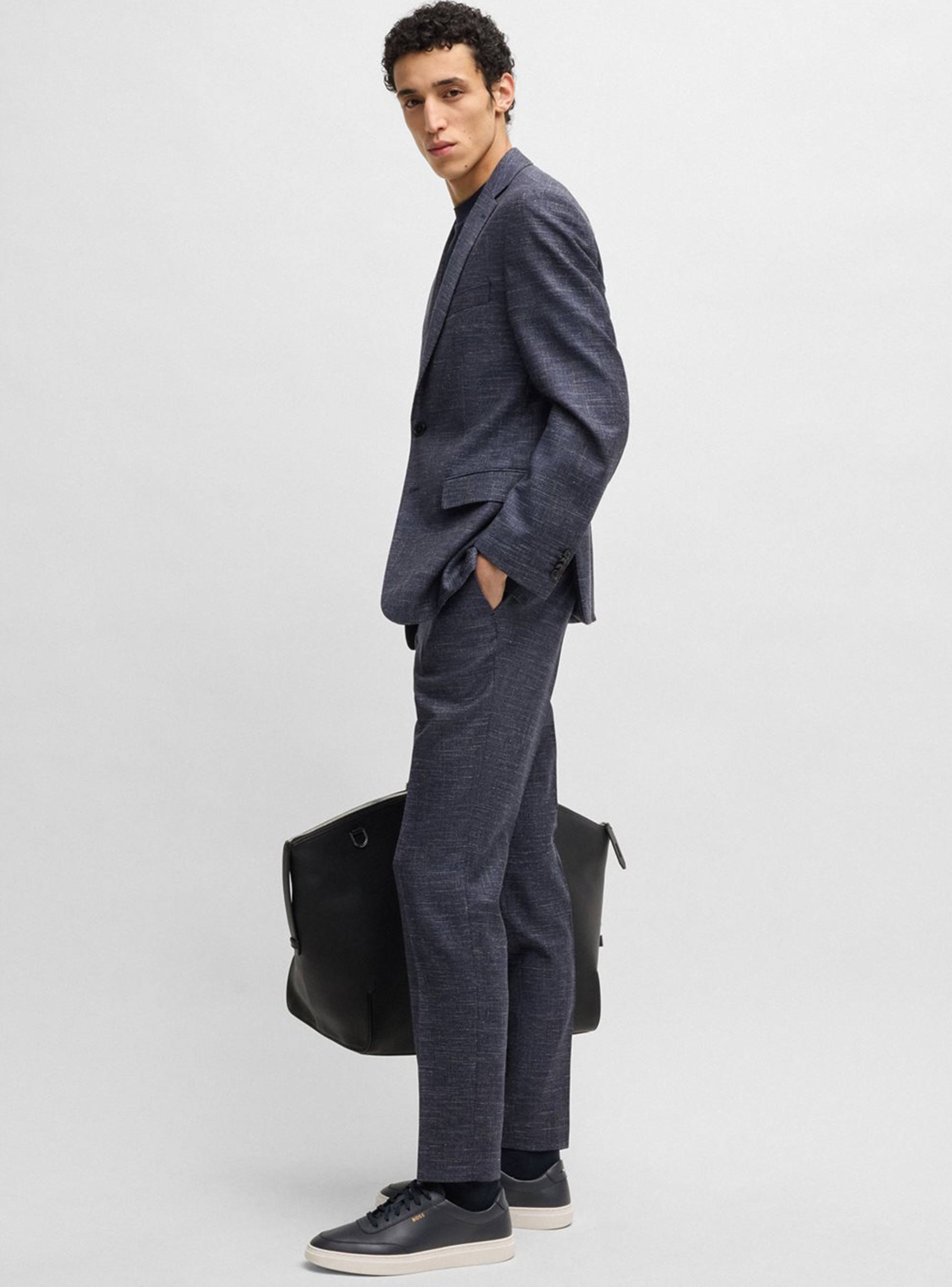 BOSS Slim Fit Blazer H-Hutson-251 - Dark Blue