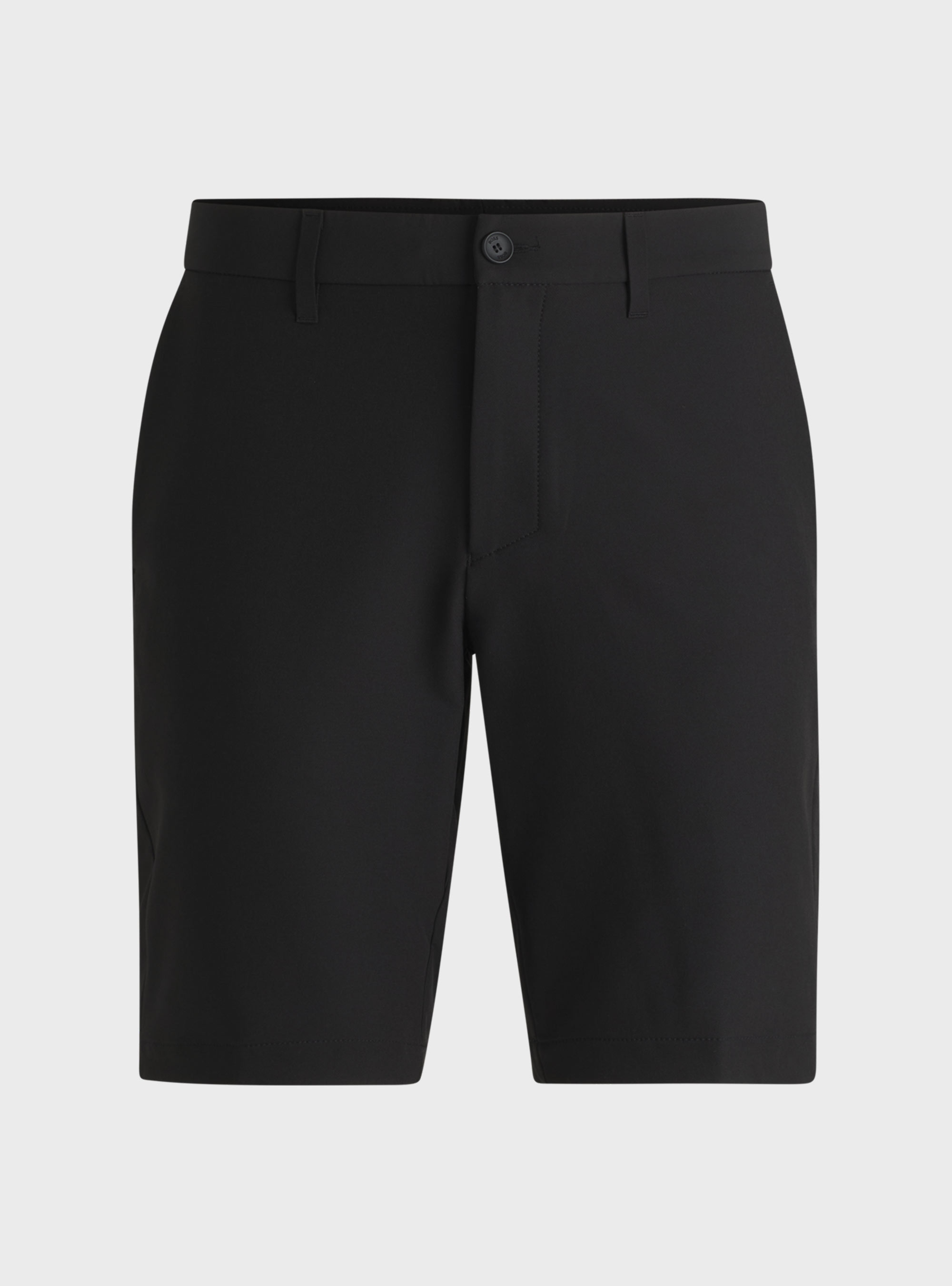 BOSS Slim-Fit Shorts In Water-Repellent Stretch Fabric S_Commuter - Black